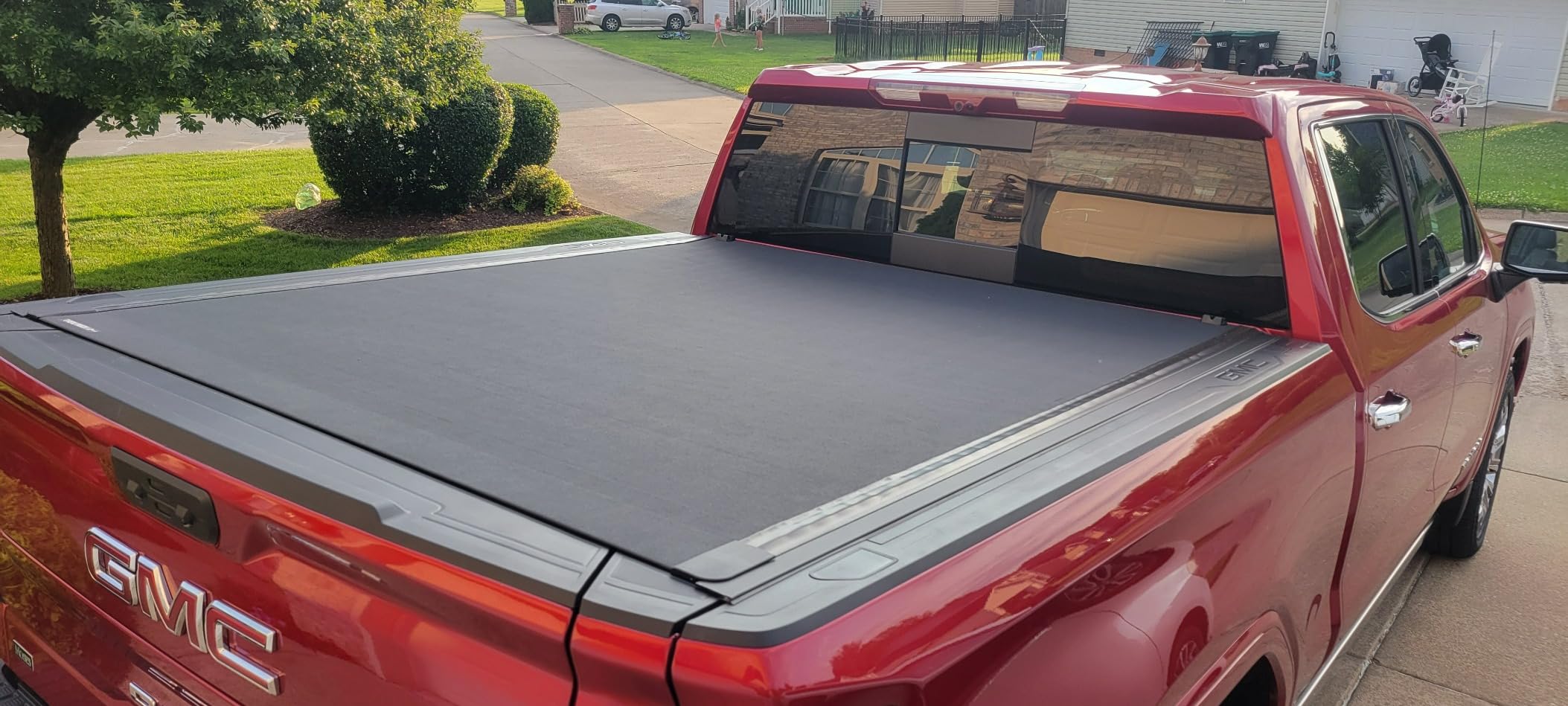 RealTruck BAK Revolver X4s Hard Rolling Truck Bed Tonneau Cover | 80130 | Fits 2019-2026 Chevy/GMC Silverado/Sierra, Works w/MultiPro/Flex Tailgate 5' 10