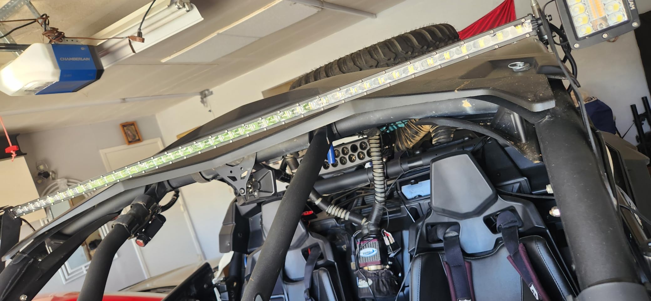 CO LIGHT Led Light Bar Single 50 inch Slim Single Row Lightbar Driving Combo Beam Off Road Work Lights with Mounting Brackets & 6D Reflectors for Truck, Car, Cabin, Boat, ATV, UTV customer photo 2