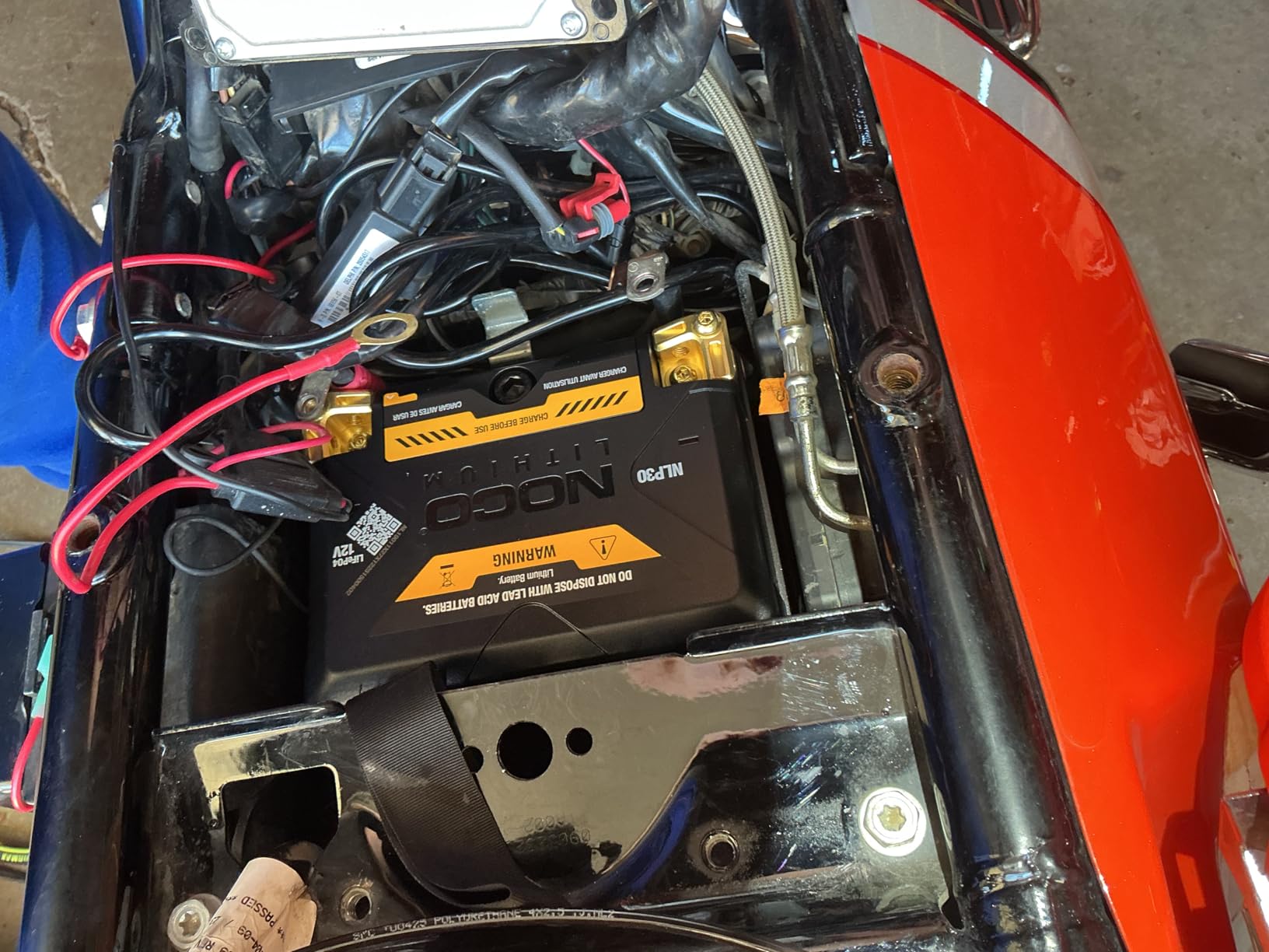 Lithium NLP30 Ultra-Light 12V Lithium Powersport Battery Group 30 8Ah 700A Start Power customer photo 1