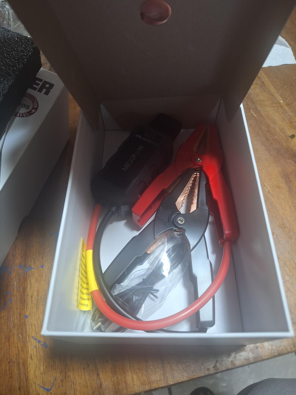 NEXPOW Car Jump Starter 2026 Upgraded Car Battery Jump Starter Pack 3000A Peak customer photo 1