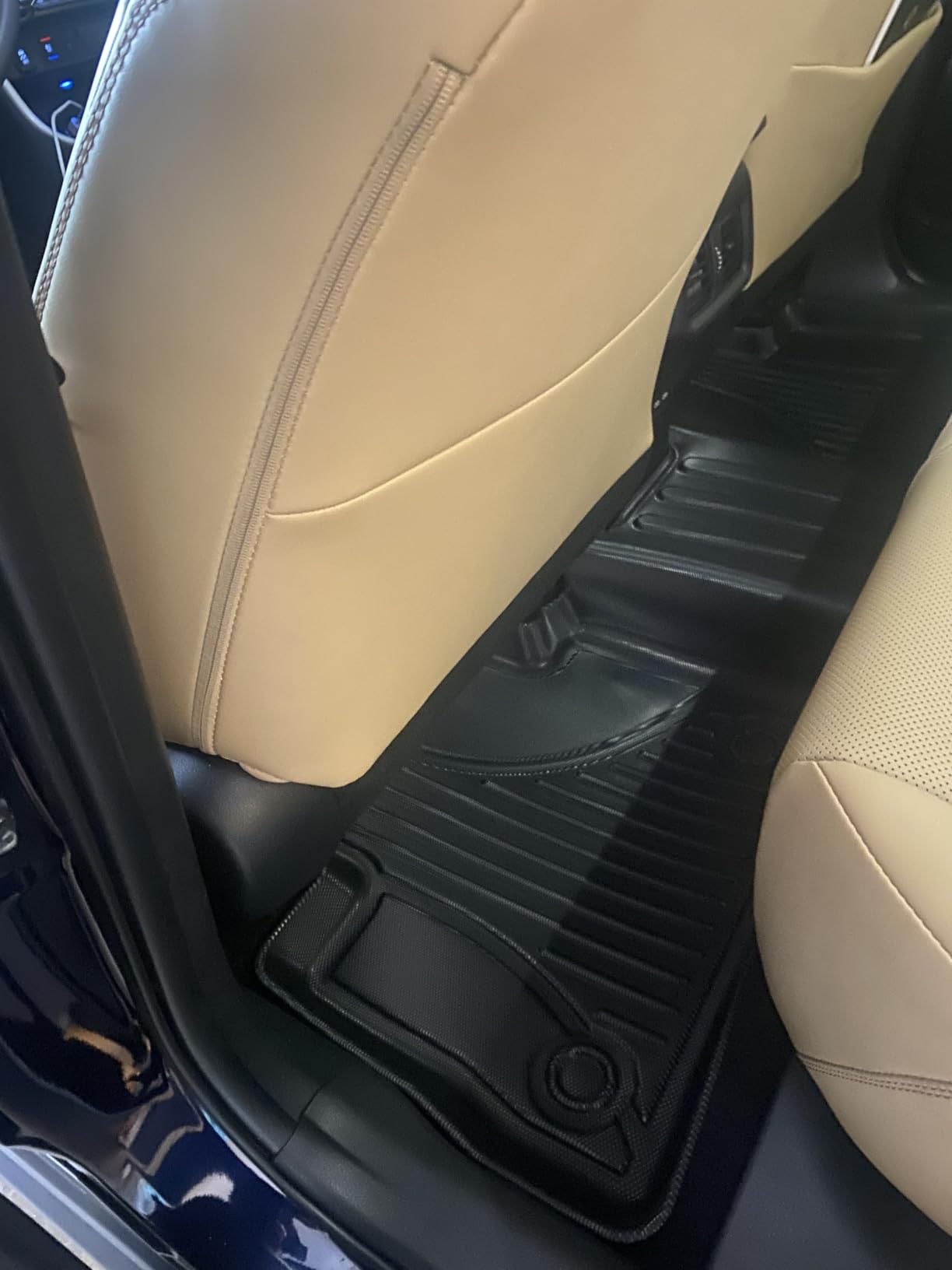 Floor Mats for Toyota RAV4 2019-2025 (Not for Hybrid or 2026) 1st & 2nd Row | Custom Fit All-Weather Protection, Easy to Clean, Waterproof, Odorless, Heavy Duty, Black customer photo 2
