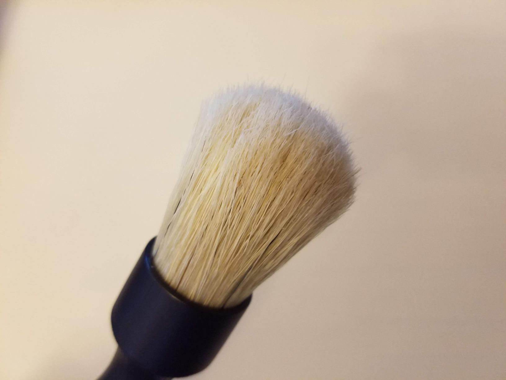 Detail Factory - Boar Hair Long-Handle Detailing Brush - Comfortable Grip and Heavy-Duty Scrubbing for Interior, Exterior, Engine Bay, Wheels, Exhaust Tips, Textured Plastic, Black on Black customer photo 2