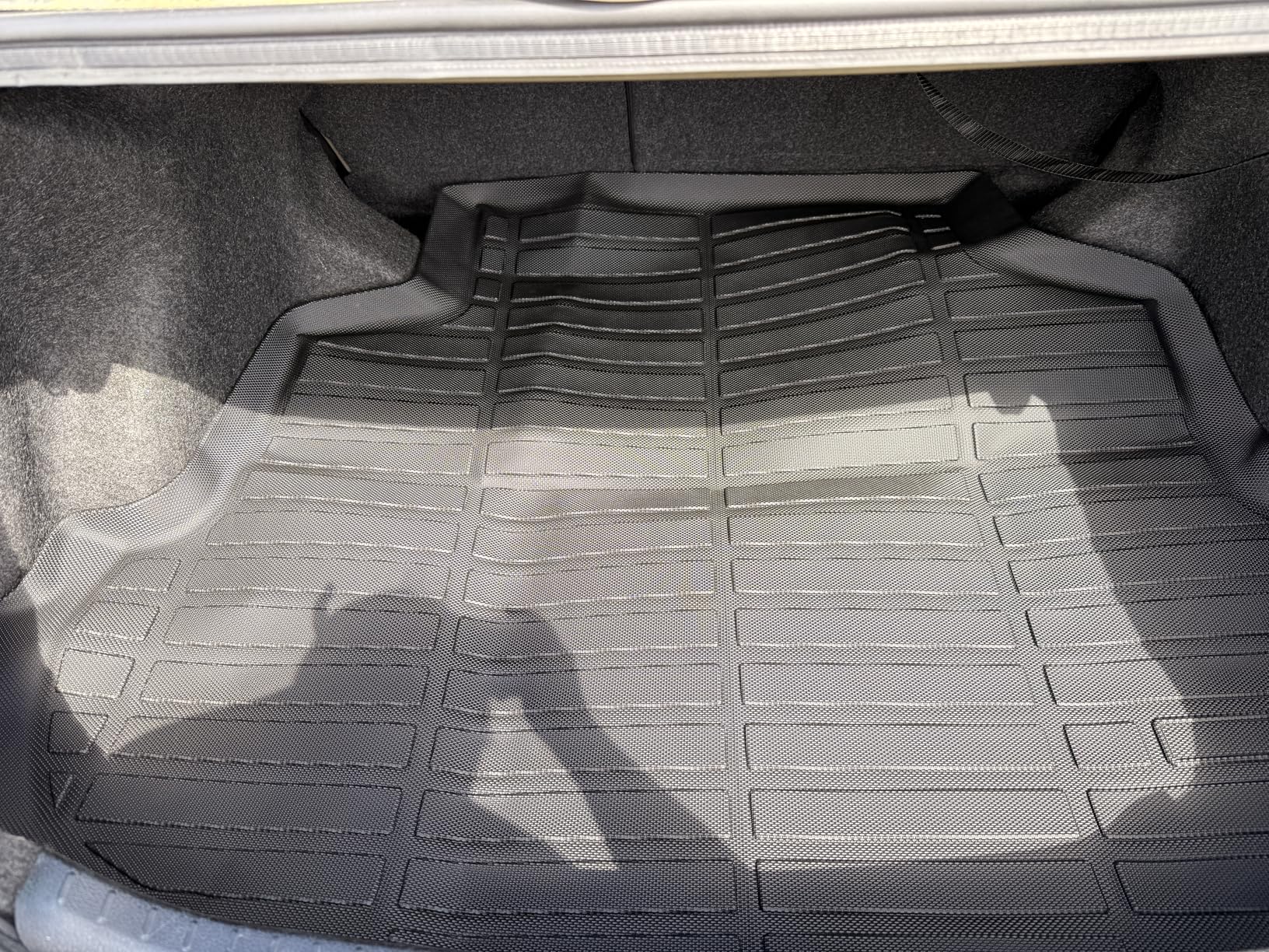 Cartist Cargo Liner Fits for Tesla Model S 2021 2022 2023 2024 Accessories All Weather Rear Trunk Liner for Model S Cargo Mat Heavy Duty customer photo 1