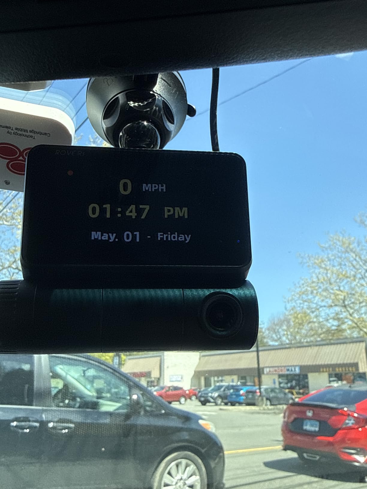 ROVE R3 Dash Cam Front and Rear with Cabin, 3