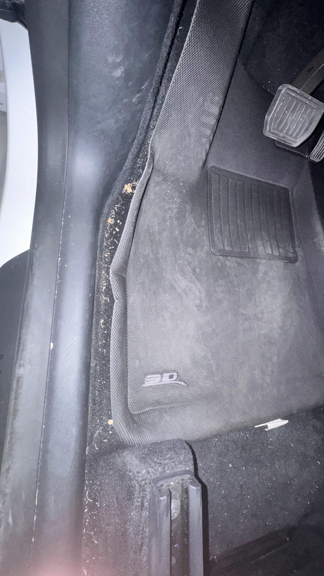 3D MAXpider Custom Fit Elegant Floor Mat (Black) Compatible with Tesla Model Y 2021-2025 - Full Set customer photo 1