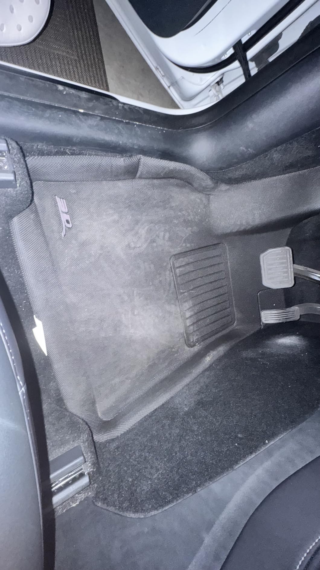 3D MAXpider Custom Fit Elegant Floor Mat (Black) Compatible with Tesla Model Y 2021-2025 - Full Set customer photo 2