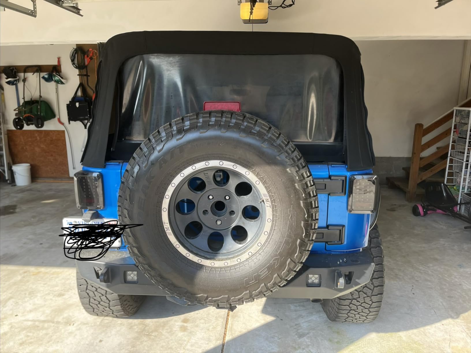JHLion Jeep JK Tail Lights, Smoke Lens LED Tail Lights w/Turn Signal & Back Up Light with Brake Light for Jeep Wrangler JK JKU 2007-2018 (Smoke) customer photo 1
