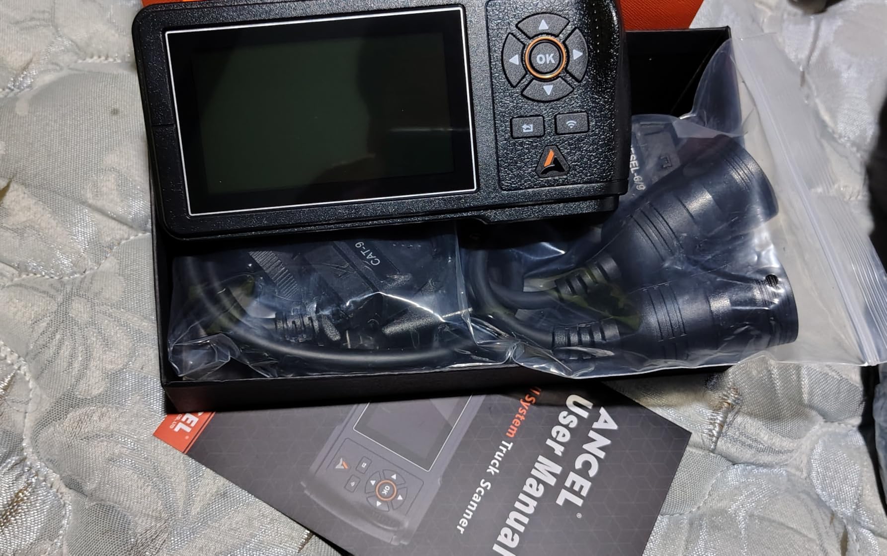 ANCEL Heavy Duty Truck Scanner HD601 All System Diesel Diagnostic Scan Tool fits for Cummins, Detroit, Freightliner, International, Paccar, Check Engine for Truck & Car 2 in 1 Code Reader customer photo 2