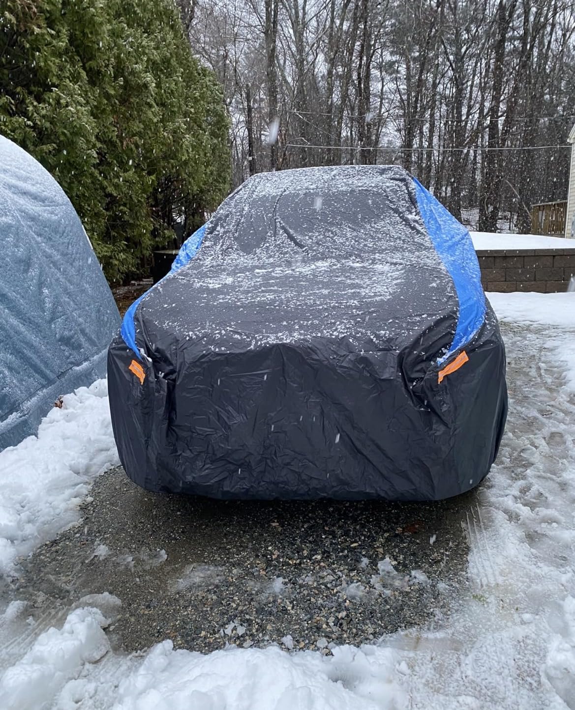 GUNHYI SUV Car Cover for Automobiles All Weather Waterproof, Universal Fit Ford Edge/Bronco, Chevrolet Equinox, Mazda CX-5, Hyundai Tucson, Volkswagen Tiguan, Volvo XC60 etc. customer photo 1
