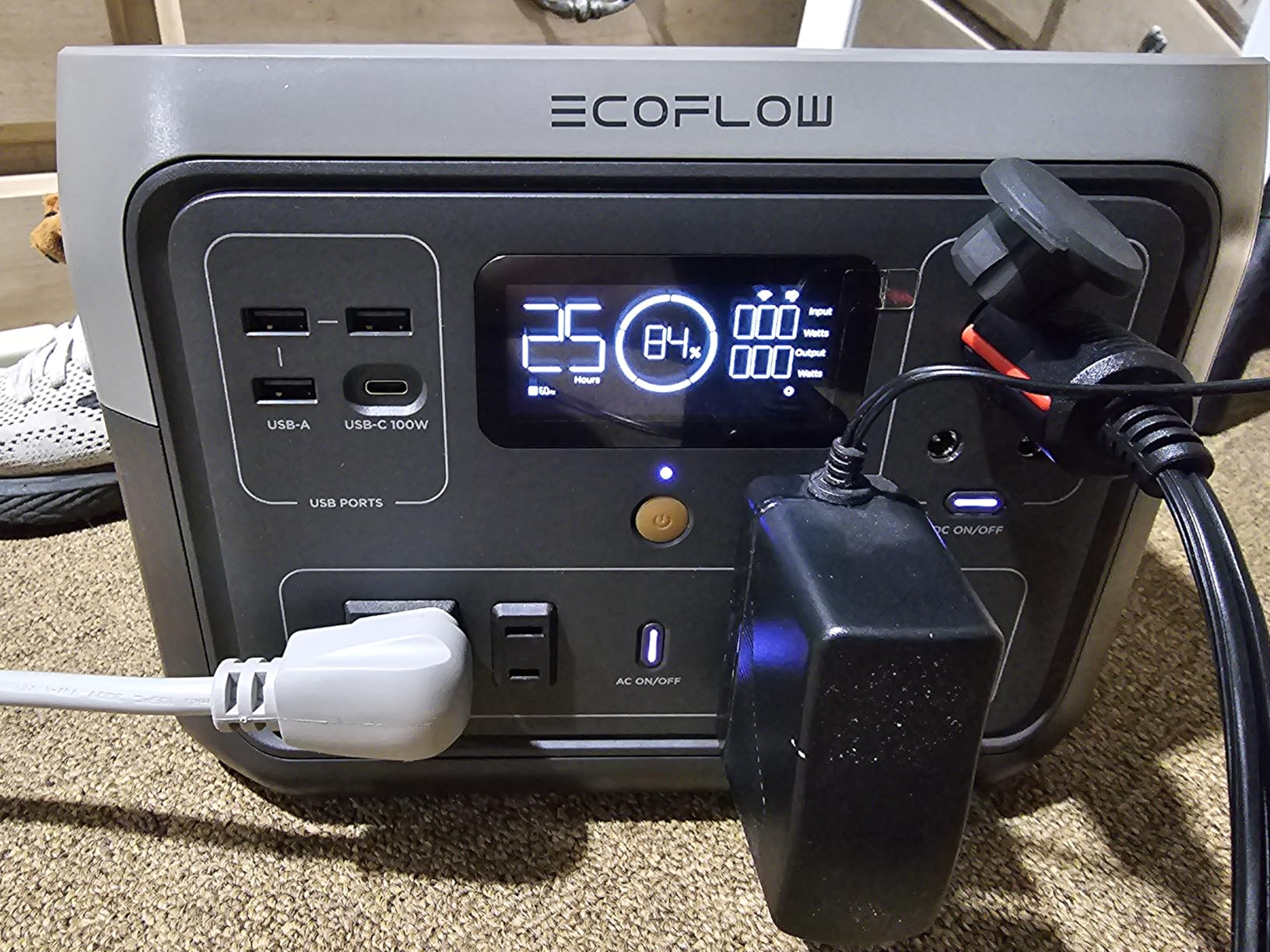 EcoFlow Portable Power Station RIVER 2 Max, 512Wh LiFePO4 Battery, 1 Hour Fast Charging, Up To 1000W Output Solar Generator for Outdoor Camping/RVs/Home Use customer photo 2