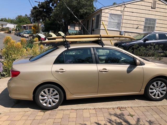 WOOWAVE Premium Kayak Roof Rack Pads Universal Soft Car Roof Rack Carrier for Canoe/Surfboard/Paddleboard/SUP/Snowboard with 6 Tie Down Straps, 2 Tie Down Rope, 2 Quick Loop Strap and Storage Bag customer photo 2