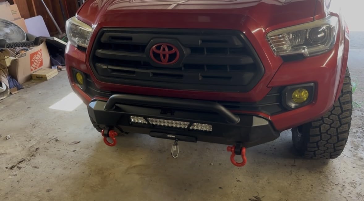 20 Inch LED Light Bar Kit, AKD Part 200W 5D Lens Offroad Driving Light Spot Flood Combo Double Row LED Work Lights Super Bright Bumper Grille Light Bar for Trucks Pickup SUV UTV ATV Boat customer photo 1