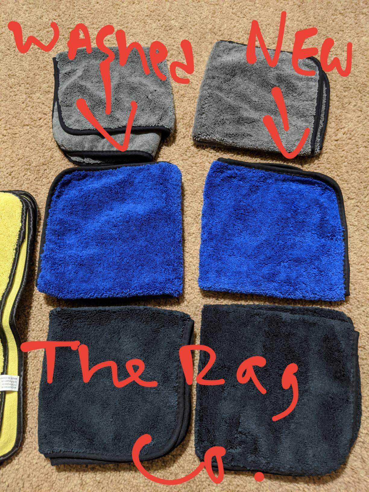 Chemical Guys Professional Grade Premium Microfiber Towels for Cars, Blue, 16