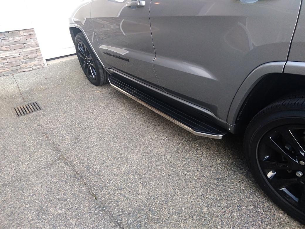 TAC Cobra Running Boards Compatible with 2011-2021 Grand Cherokee SUV Side Steps Nerf Bars Step Rails customer photo 1