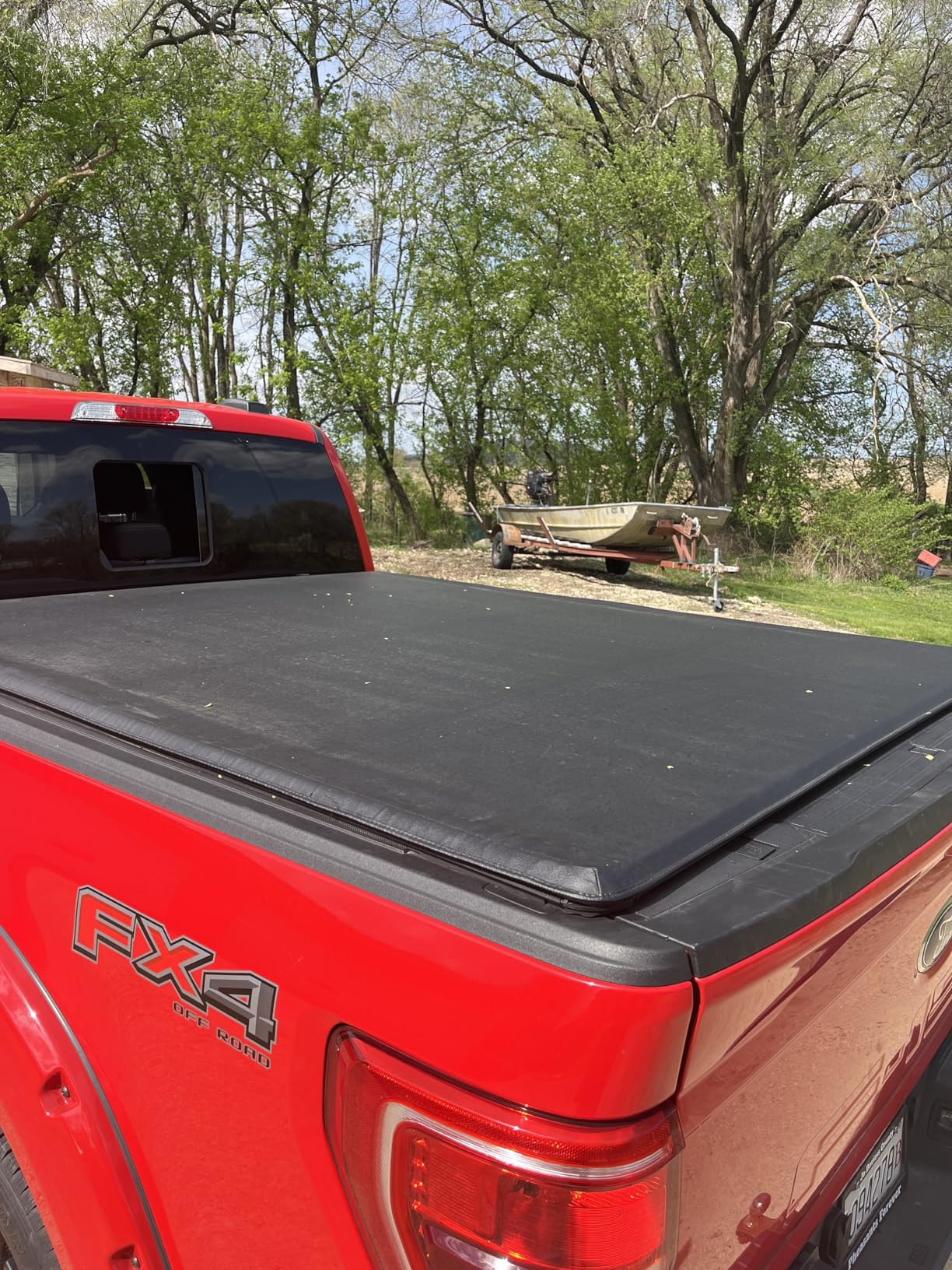 Soft Roll Up Tonneau Cover for 2004-2026 F150 / 2006-2014 Mark LT 5.5ft Bed | Perfit Liner Bed Cover fits 2004-2026 Ford F150 / 2006-2014 Lincoln Mark LT 5.5ft bed; Styleside/Fleetside; Cargo Topper customer photo 1