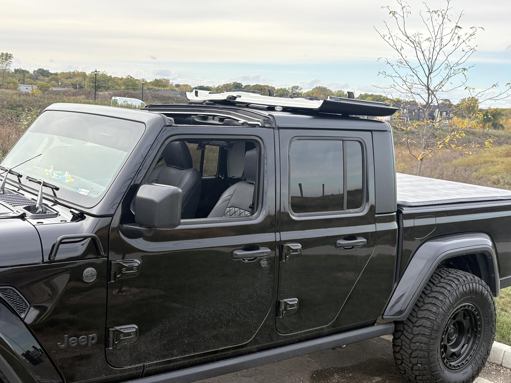 EZ FlipTop JT 4 Dr 2020 & up Jeep Glatiator Hardtop Freedom Top Panels Instant Convertible Every Day in Seconds! Secure, Quiet, Factory-Style Upgrade, Max Speed 100, No Drilling customer photo 1