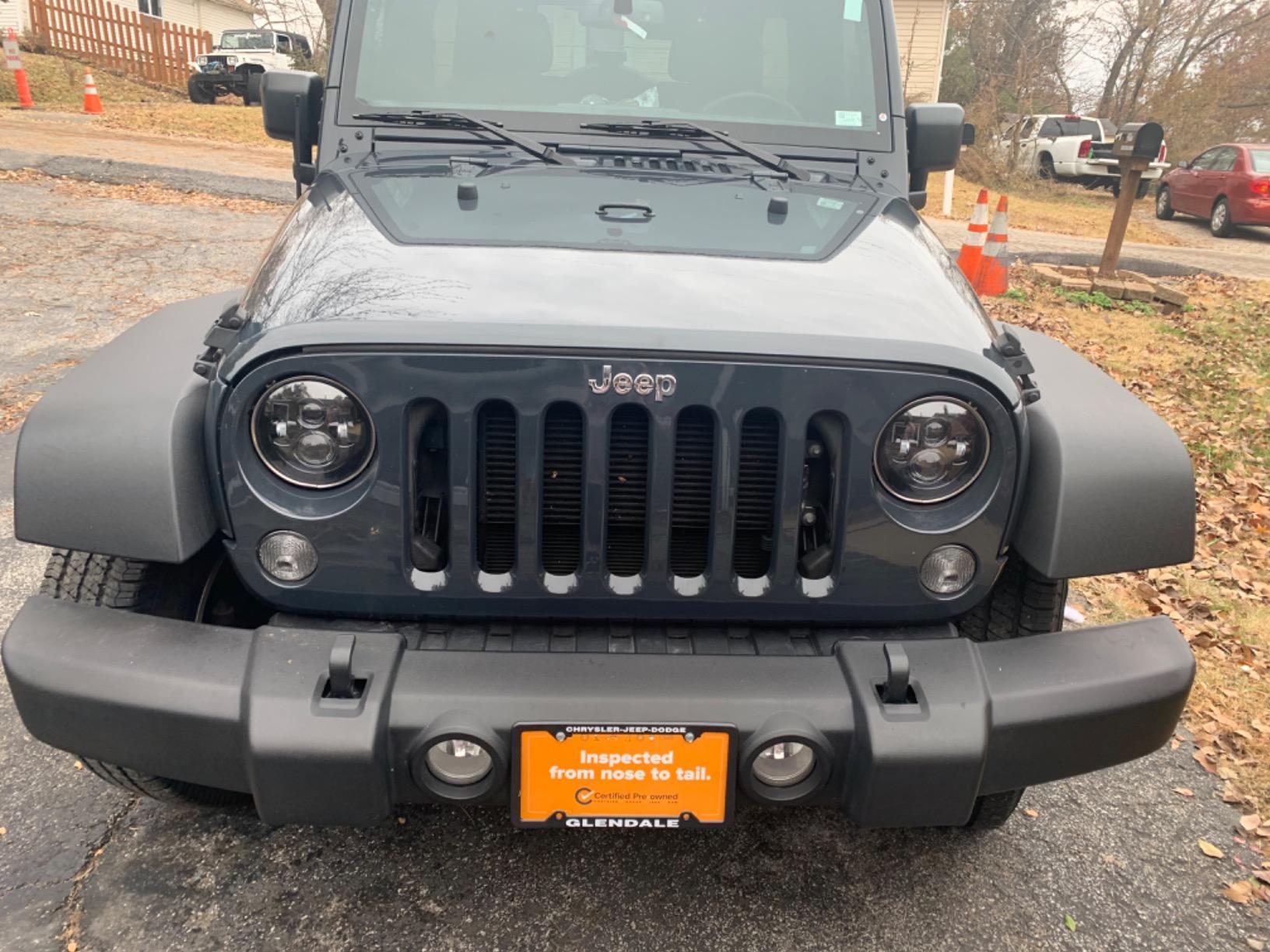 LX-LIGHT 1000% Bright 7 Inch LED Headlights Anti-glare Round H6024 LED Headlight Compatible with Jeep Wrangler JK JKU TJ LJ Chevy Ford GMC Dodge DOT Approved Hi/Low Sealed Beam Chrome customer photo 2