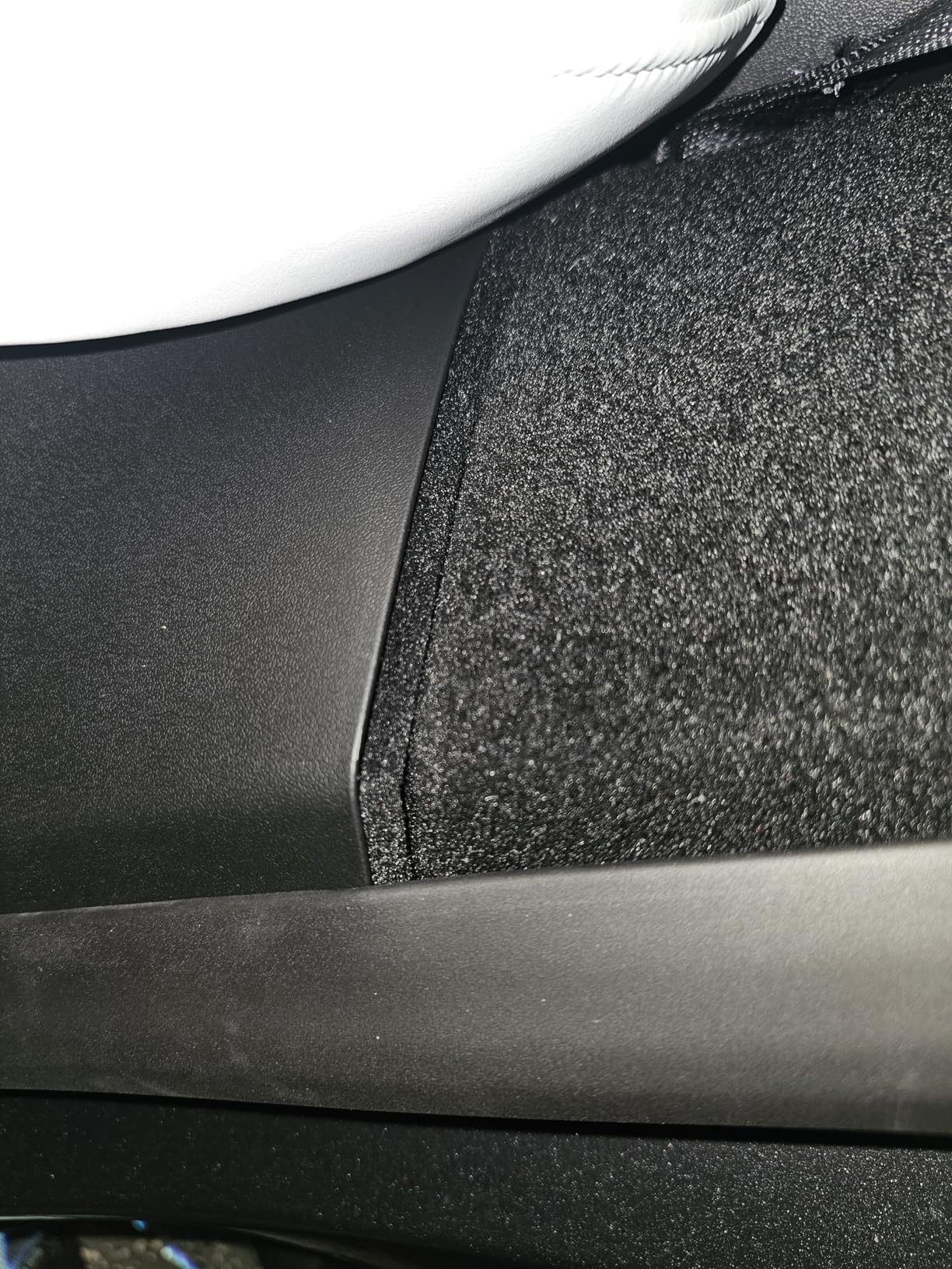 FASTCHE for Tesla Model Y Door Sill Protector 5 Seater (NOT Fit 7 Steater) Rear Door Car Pedal Kick Protection Strip Styling Covers Accessories(2 Packs) customer photo 2