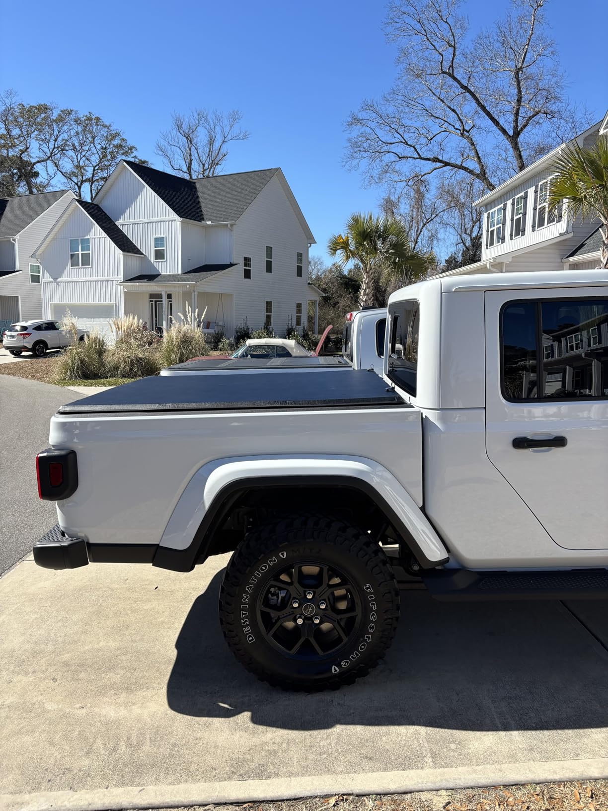 AUTOSAVER88 Soft Roll Up Truck Bed Tonneau Cover Compatible with Jeep Gladiator JT 2020-2026 5ft Bed w/or w/o Trail Rail System customer photo 1