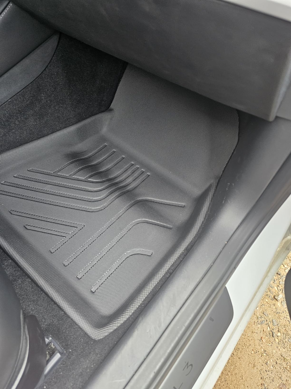 YITAMOTOR Tesla Model 3 Floor Mats Full Set Custom Fit 2020-2023 All-Weather Cargo Liners Rear Cargo Tray Trunk Floor Mat Interior Accessories customer photo 2