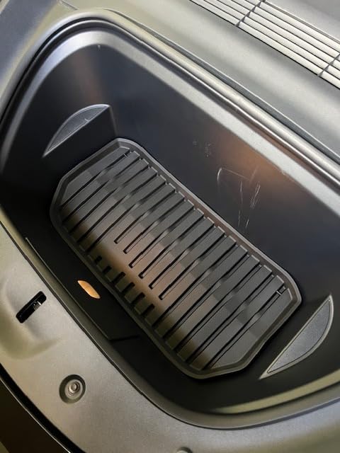 YHTAUTO Front Trunk Mat Cargo Liner Compatible with Tesla Model Y 2020-2024, TPE Floor Liners All Weather Custom Fit customer photo 1