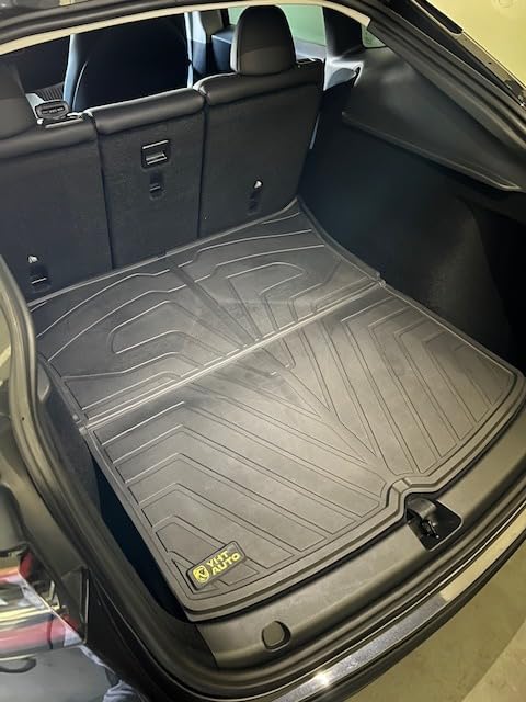YHTAUTO Front Trunk Mat Cargo Liner Compatible with Tesla Model Y 2020-2024, TPE Floor Liners All Weather Custom Fit customer photo 2