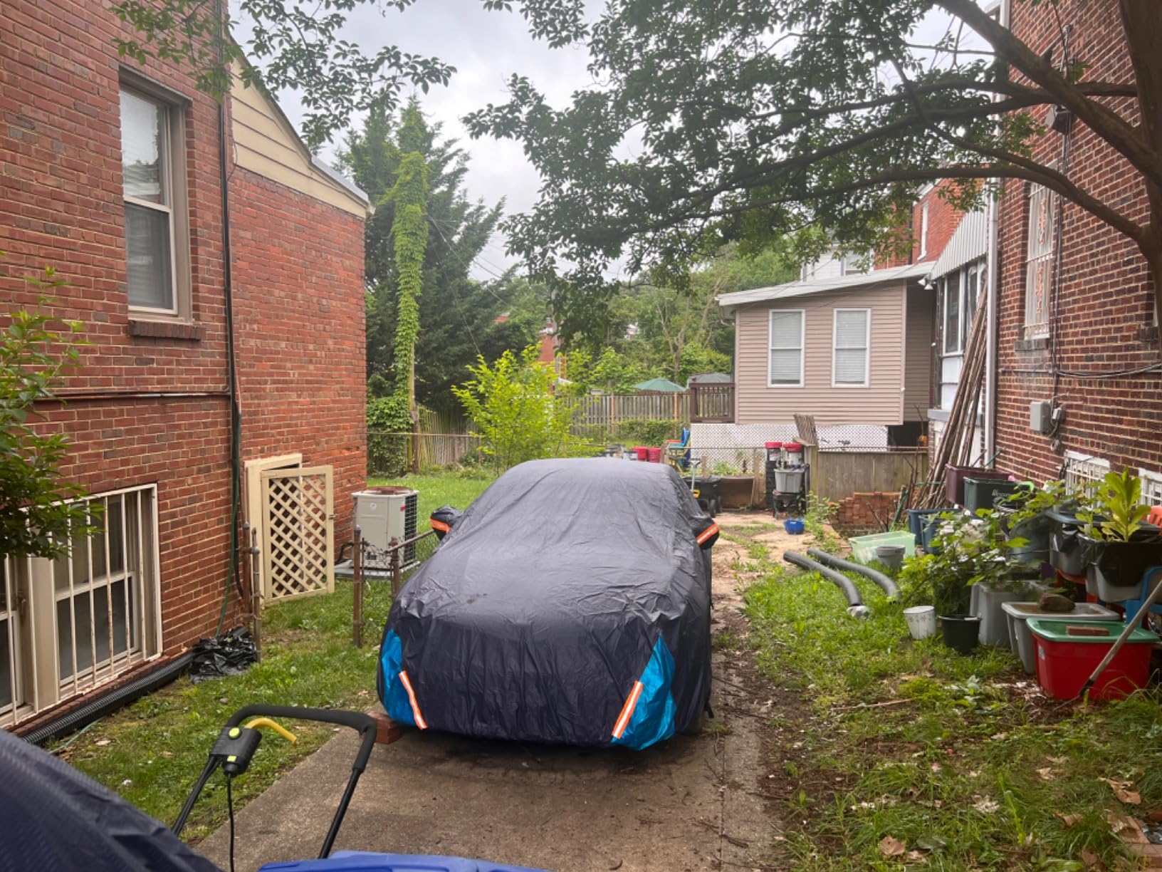 Truck Cover Waterproof All Weather for Automobiles, 6 Layers Outdoor Full Exterior Cover Rain Sun UV Snowproof Protection customer photo 2