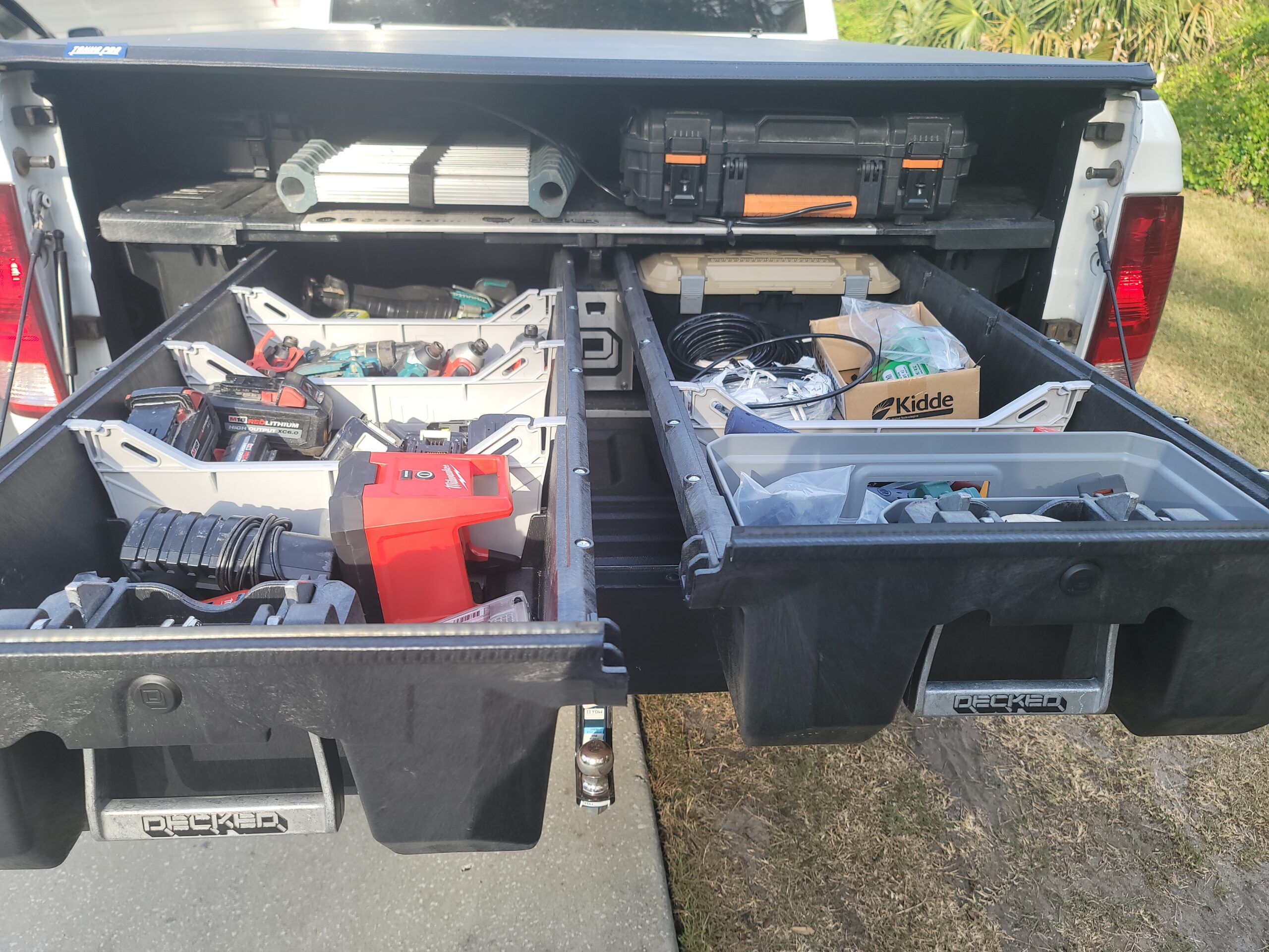 DECKED Truck Bed Storage System with System Accessories | Compatible with RAM 1500 (2019-current) 5'7