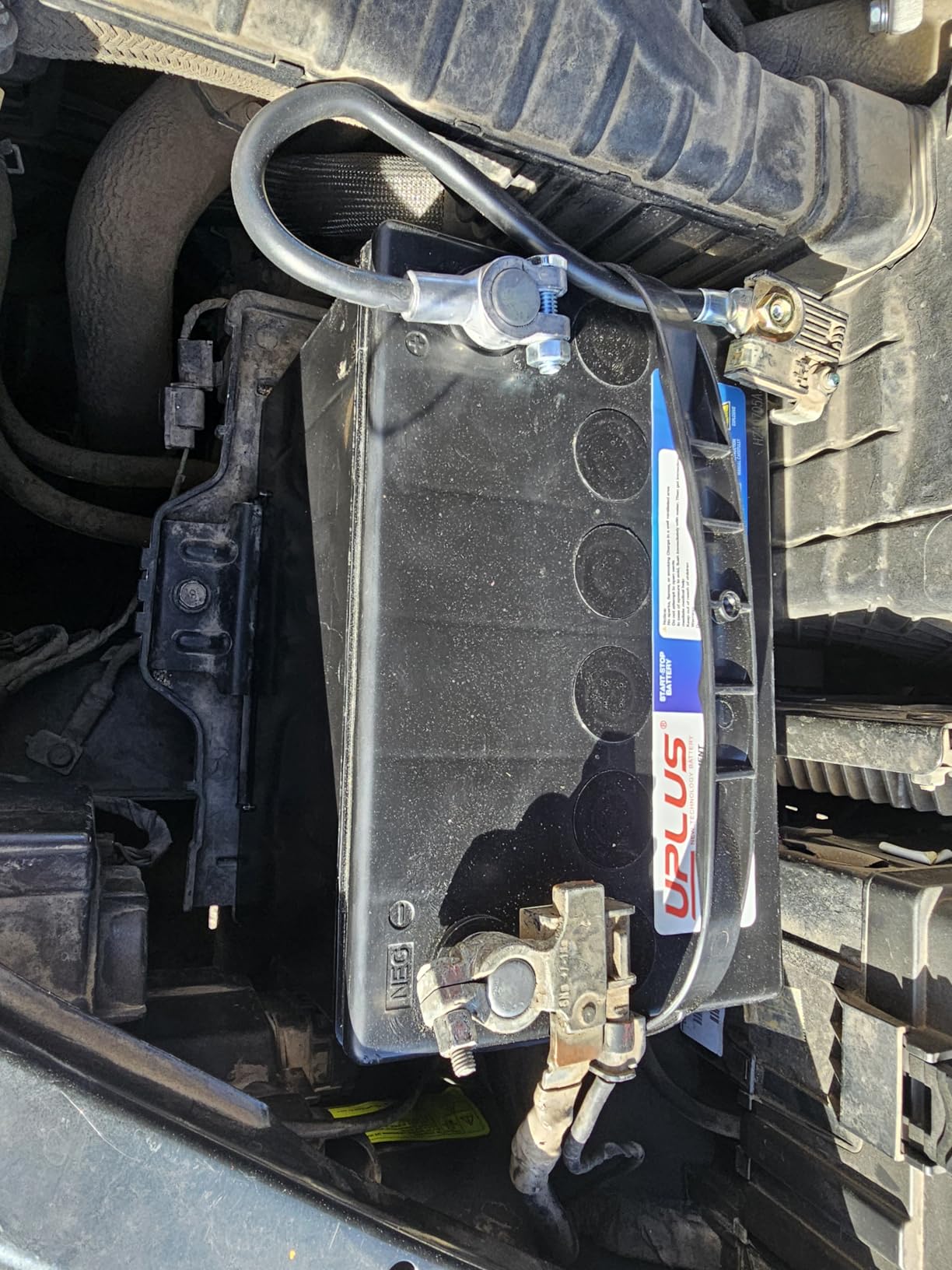 UPLUS BCI Group 94R Car Battery, AGM-L80-UP Maintenance Free 12V 80Ah Premium AGM Batteries H7 L4 Automotive Battery, 850CCA, 140RC customer photo 2