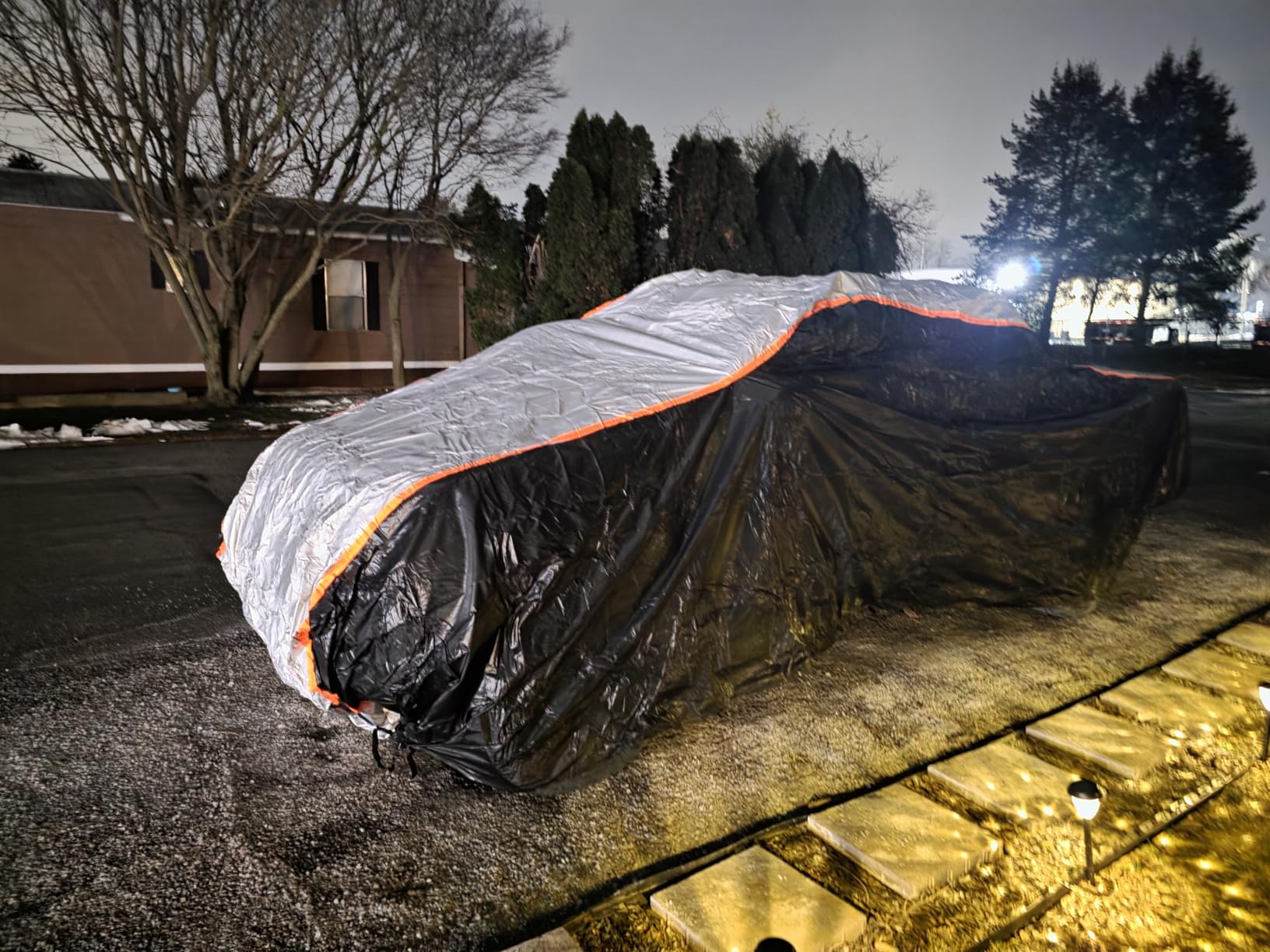 10 Layers Truck Car Cover Waterproof All Weather Rain Snowproof UV Protection Windproof Outdoor Pickup Cover with Cotton customer photo 2