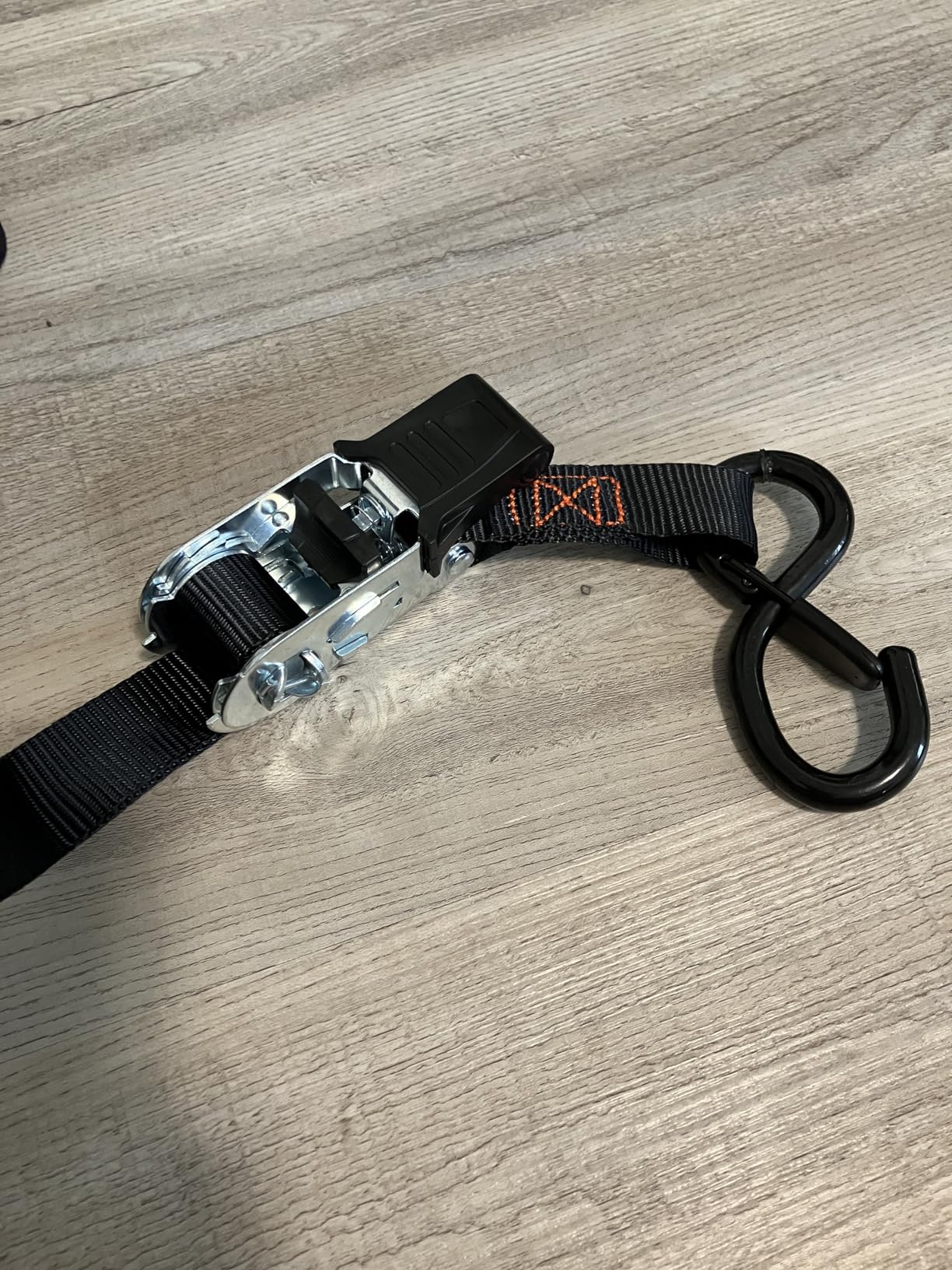 Keeper Ratchet Tie Down Straps Kit, 4 Pack - 1in. x 15ft. Heavy Duty Cargo Straps for Motorcycle, ATV, UTV & Moving - 1800 lb Break Strength - Includes 4 Soft Loops, 4 Hook & Loop Straps & Storage Bag customer photo 1