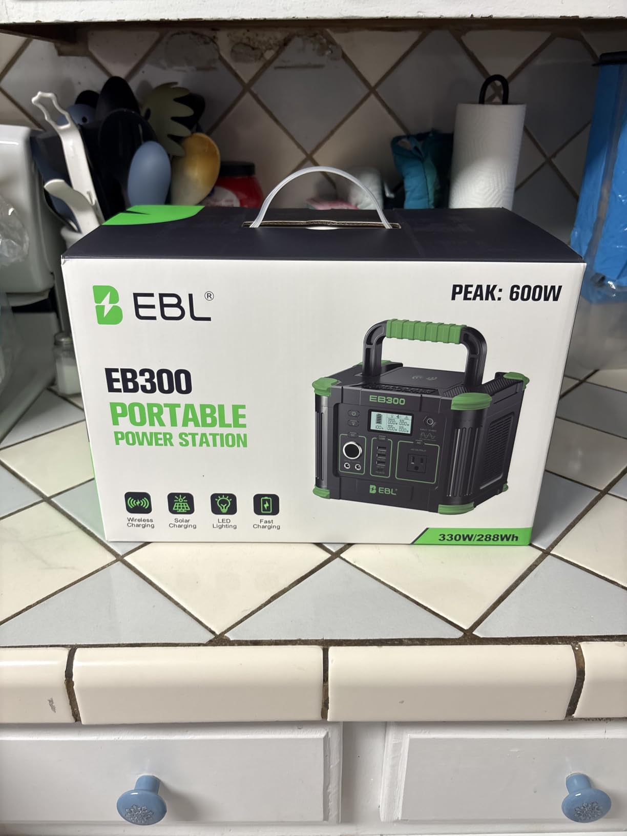 GRECELL Portable Power Station 300W, 288Wh Lithium Battery, 60W Fast Charging, Up to 300W(Peak 600W) AC Outlets, Solar Generator for Outdoor Camping RVs Home Use customer photo 2