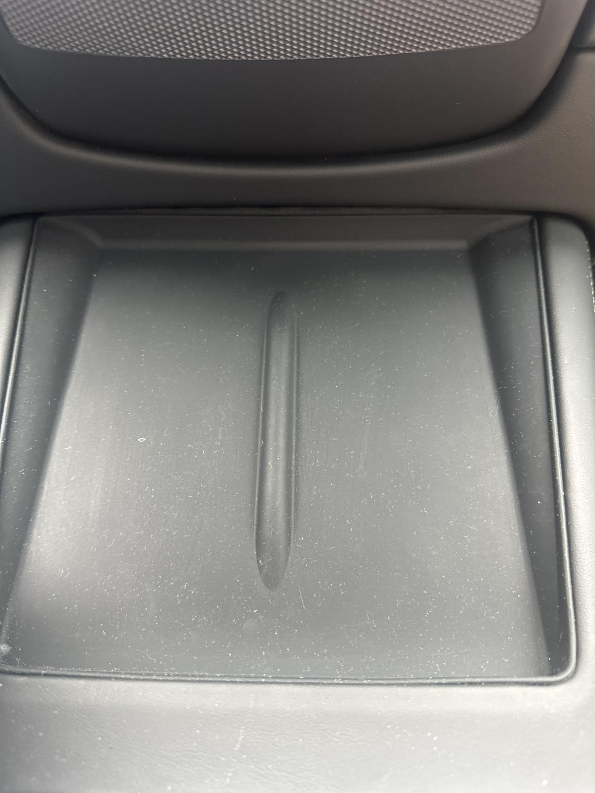 Silicone Mat for 2026 Tesla Model Y Center Console Wireless Charging Protector for 2024-2025 Tesla Model 3 and 2025-2026 New Model Y Juniper, Black customer photo 2