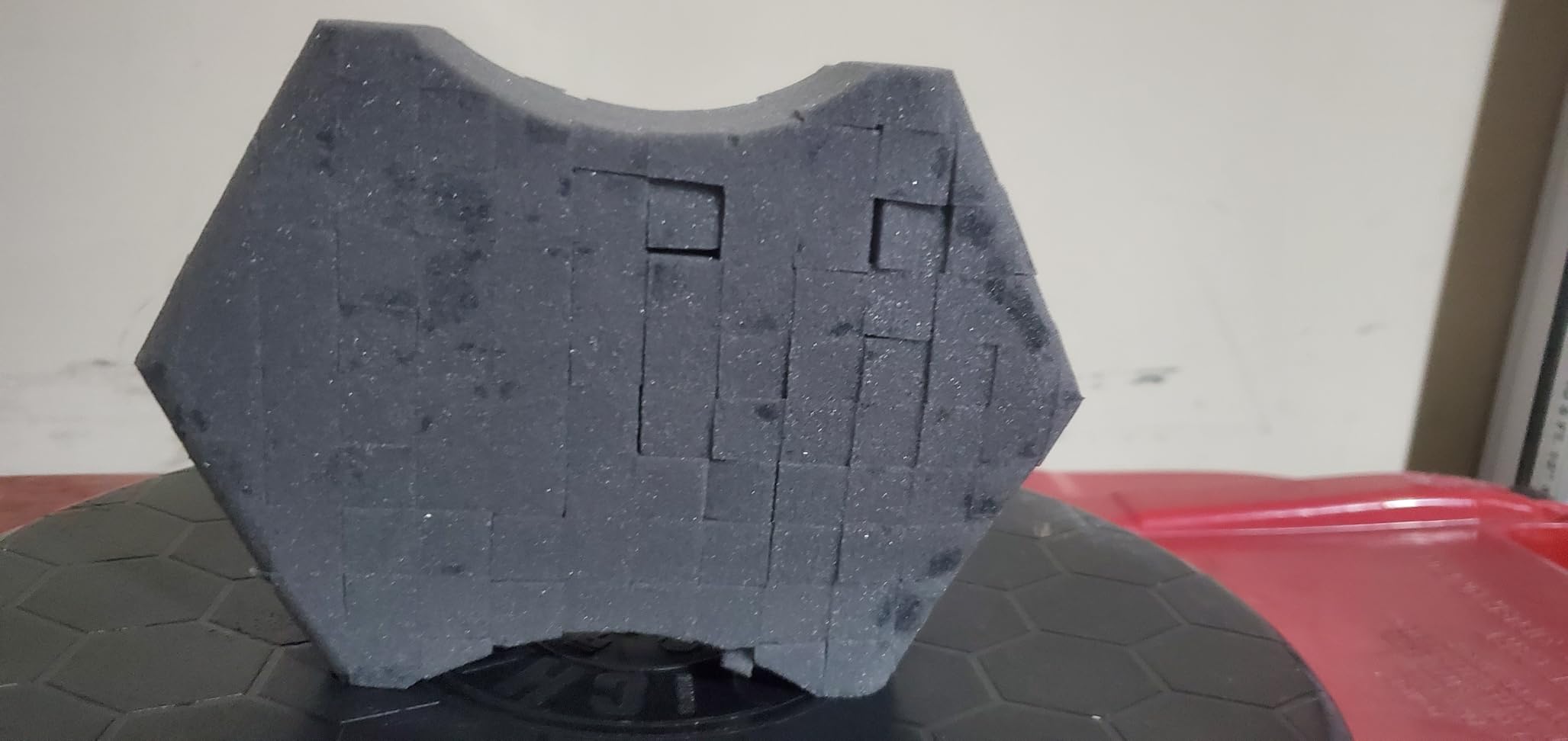 The Rag Company - Ultra Safe Sponge - Latest Foam Technology Safe for All Types of Paint and Wheel Finishes - Easy-to-Hold Ergonomic Grip for Wash Bucket and Rinseless Washing - Dark Grey customer photo 1