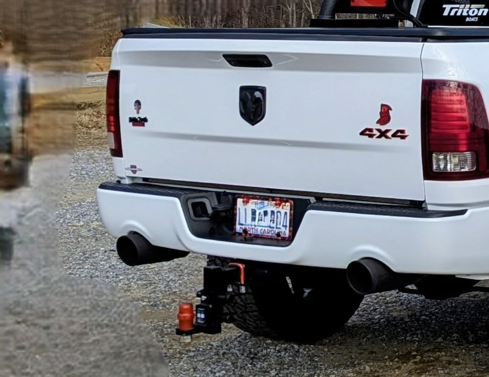 Nilight Fusion Trailer Hitch Mount w/Welded 1-7/8 Inch Trailer Ball & Hitch Pin, Fits 2 Inch Receiver, 5000 lbs 2