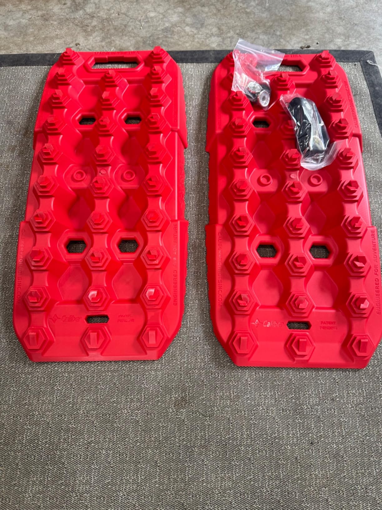 Caliber XTrax Off Road and Snow Recovery Traction Boards, Made in USA, Black, 2-PACK customer photo 1