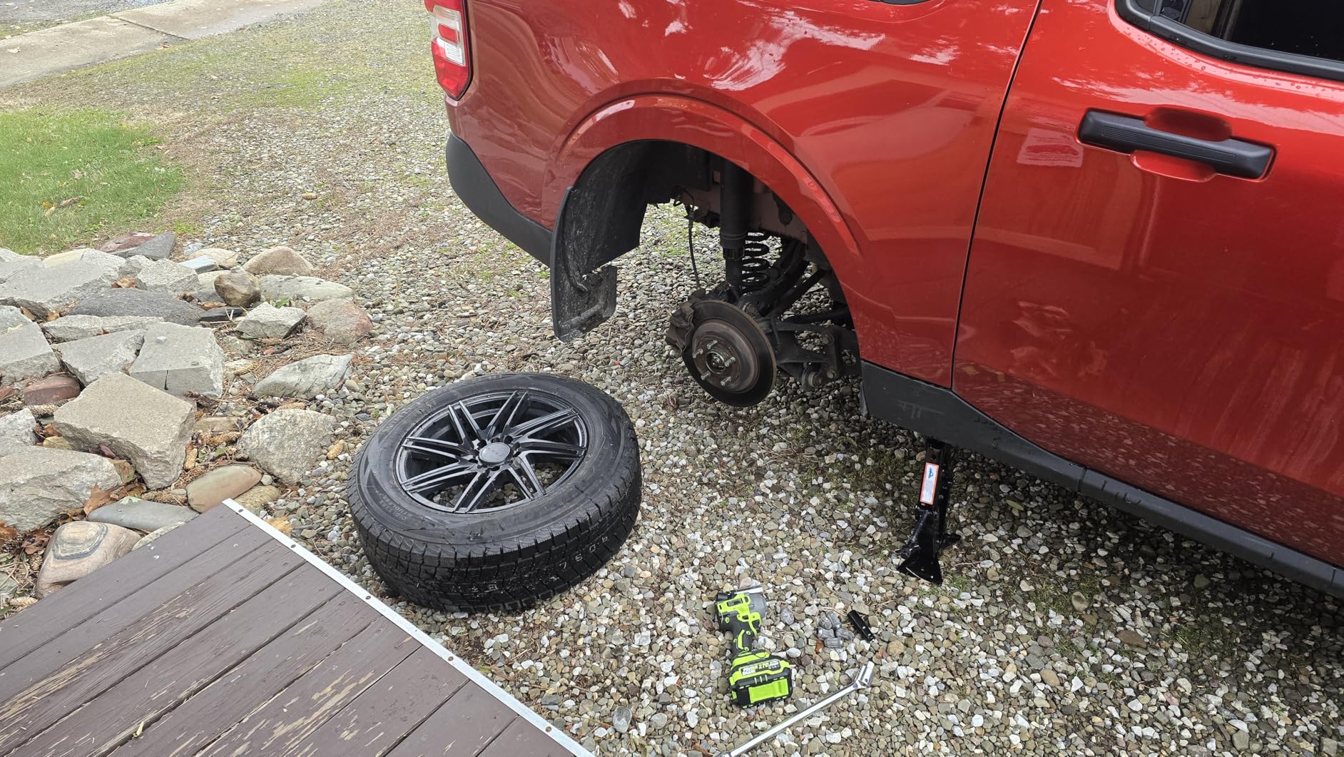 Scissor Car Jack 3 Ton (6610 lbs) Tire Changing Kit with Lug Wrench - Emergency Kit for Car, SUV, MPV customer photo 1