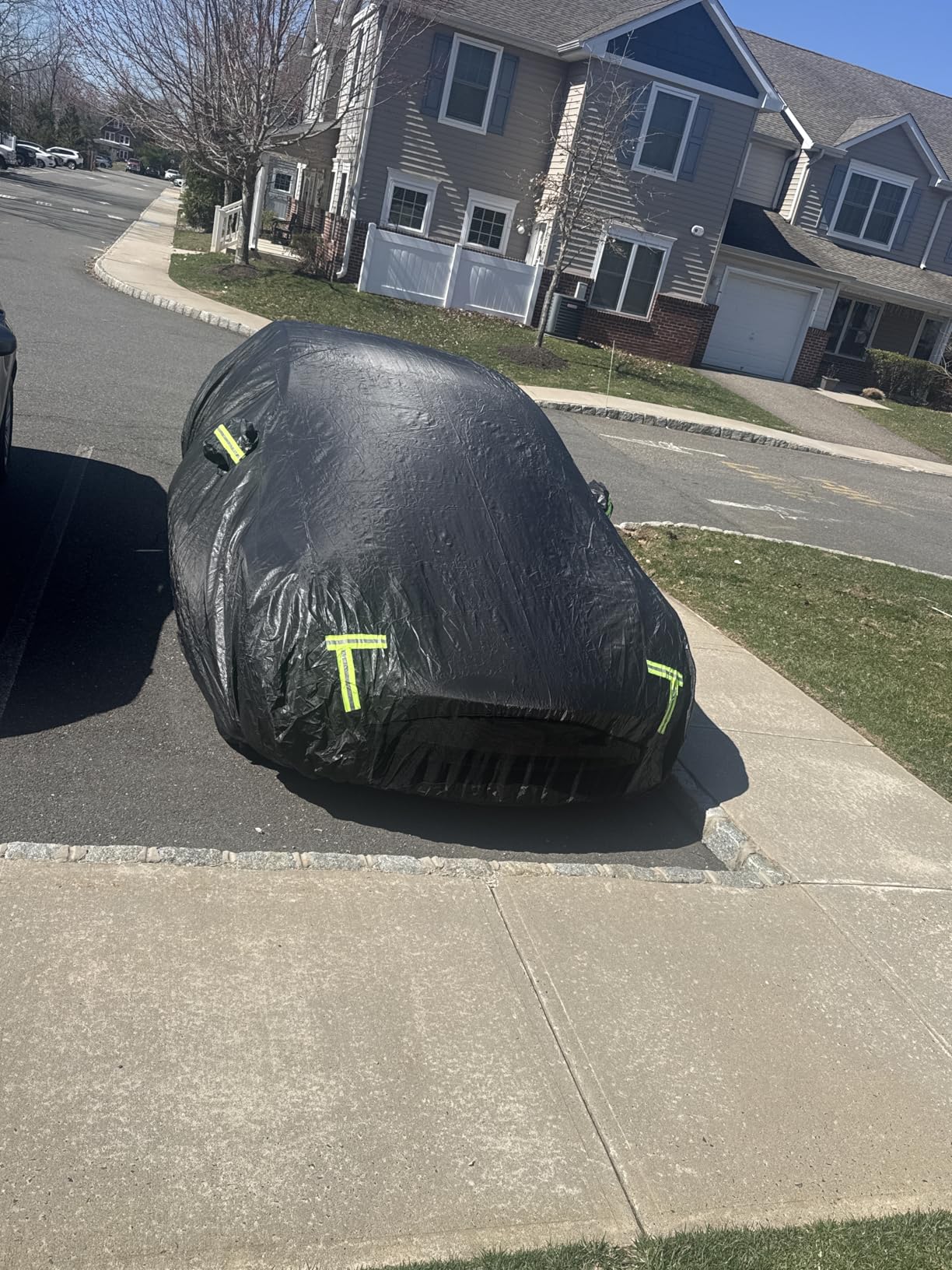 Car Cover Custom Fit for Toyota Tundra 2007-2026,6 Layers Truck Cover Waterproof All Weather for Automobiles,Outdoor Full Exterior Cover Black,Up to 233.6 inch, 5.5 Bed Length customer photo 2