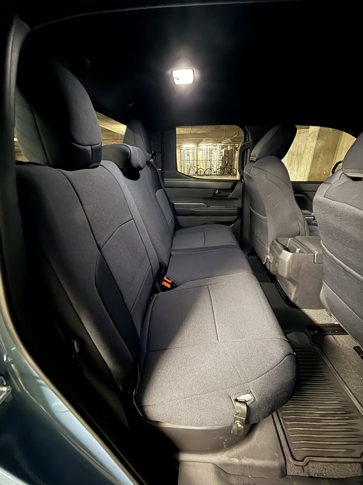 Rough Country Neoprene Seat Covers for Toyota Tacoma (2024-2025) Double Cab - Waterproof & UV Resistant, Foam Padded, Front & Rear Seat Cover Set customer photo 1