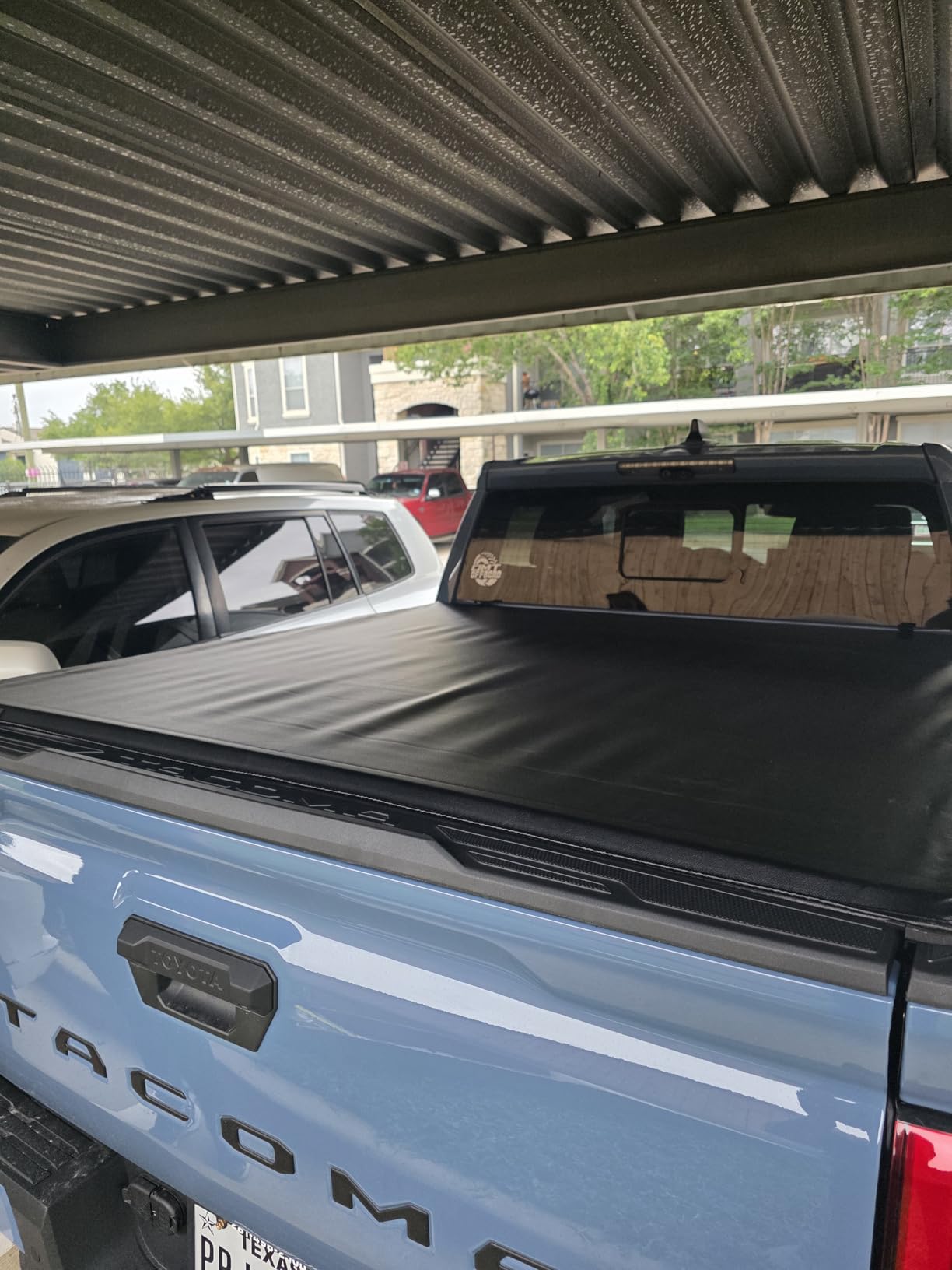 AUTOSAVER88 Soft Roll-Up Tonneau Truck Bed Cover Fits for Toyota Tacoma 2024 2025 2026 5ft Bed (Excl. Trail Edition) customer photo 2