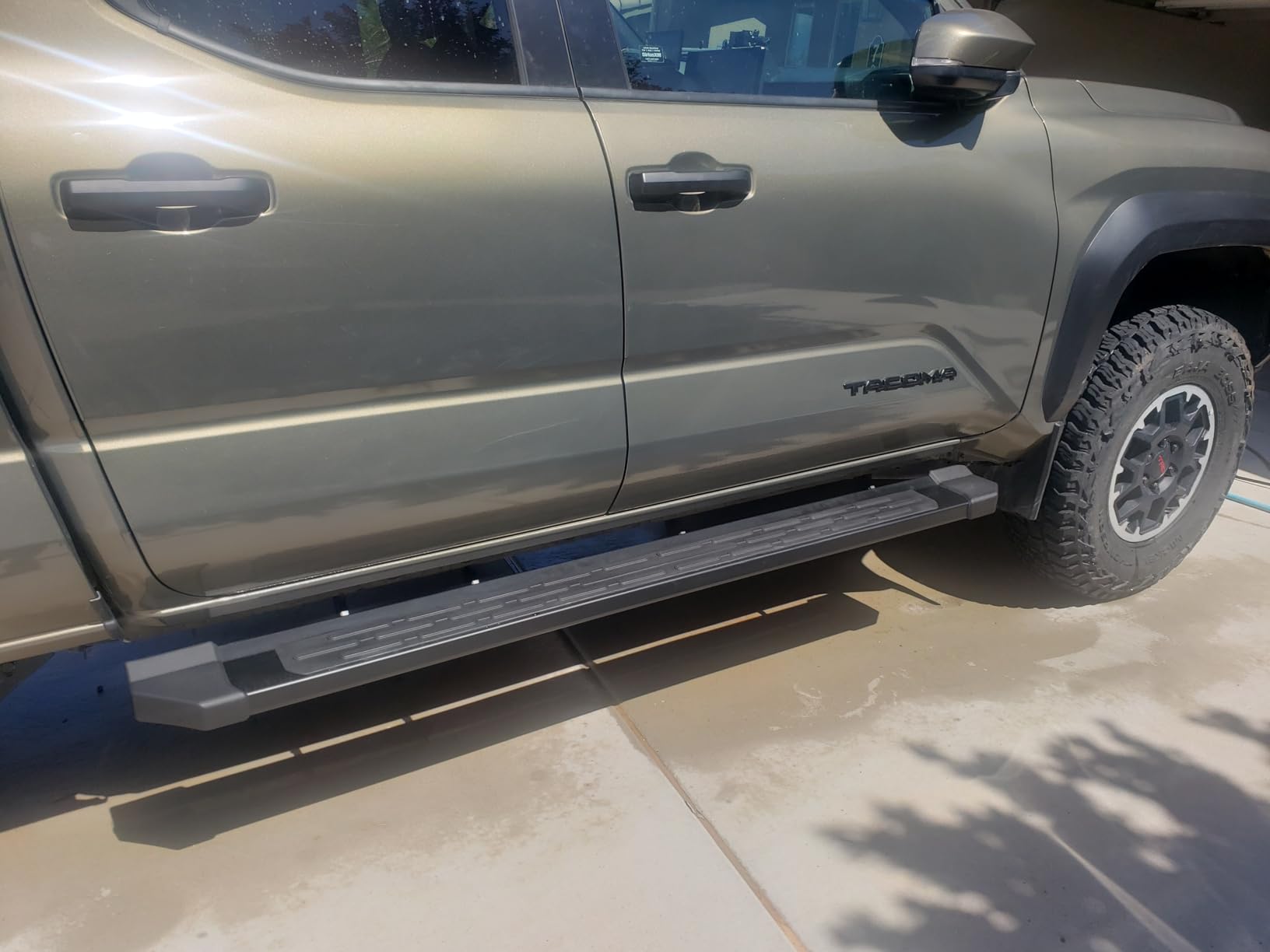 Trumgeta Running Boards Side Steps Fit for 2024 2025 2026 Toyota Tacoma Double Cab with 4 Full-Size Doors, 500 lbs Load Capacity, Easy Bolt-On No-Drill Install customer photo 2