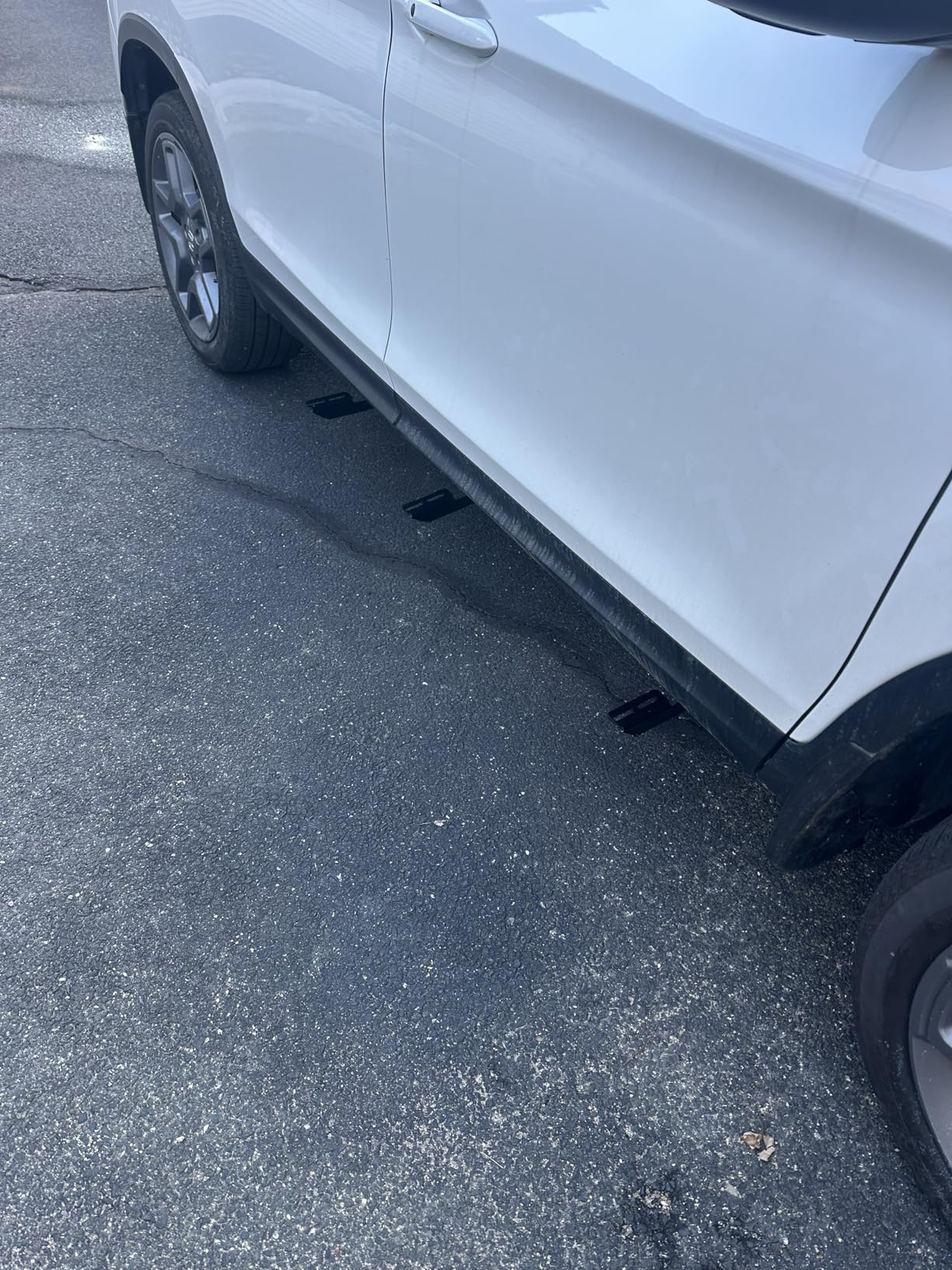 Running Boards for 2016-2022 Honda Pilot - 2019-2022 Passport ABS+Aluminum Alloy Side Steps Rails Nerf Bars customer photo 2