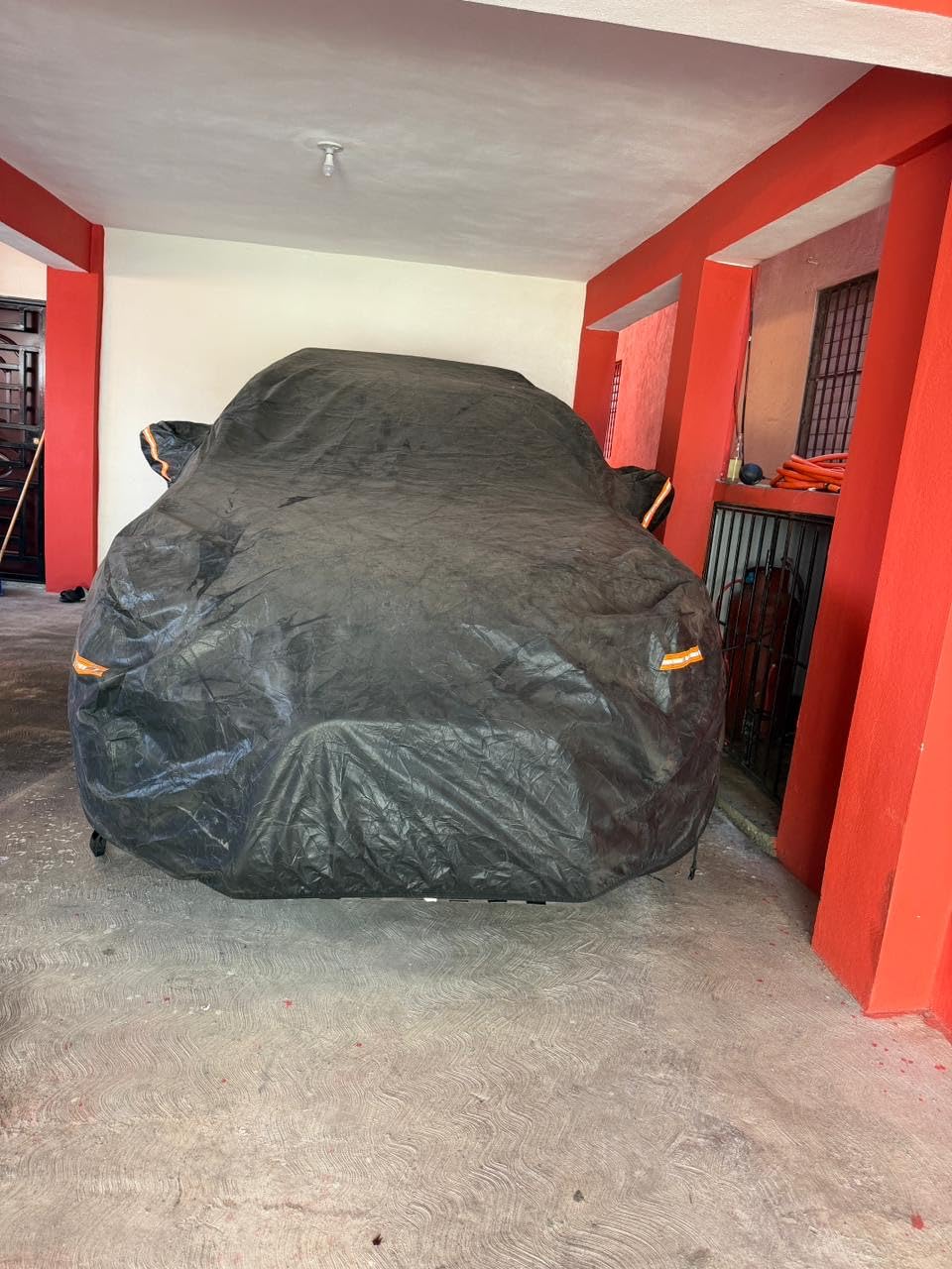 Kayme 7 Layers SUV Car Cover Custom Fit for Ford Explorer (2006-2025) Waterproof All Weather for Automobiles, Outdoor Full Cover Rain Sun UV Protection. Black customer photo 1