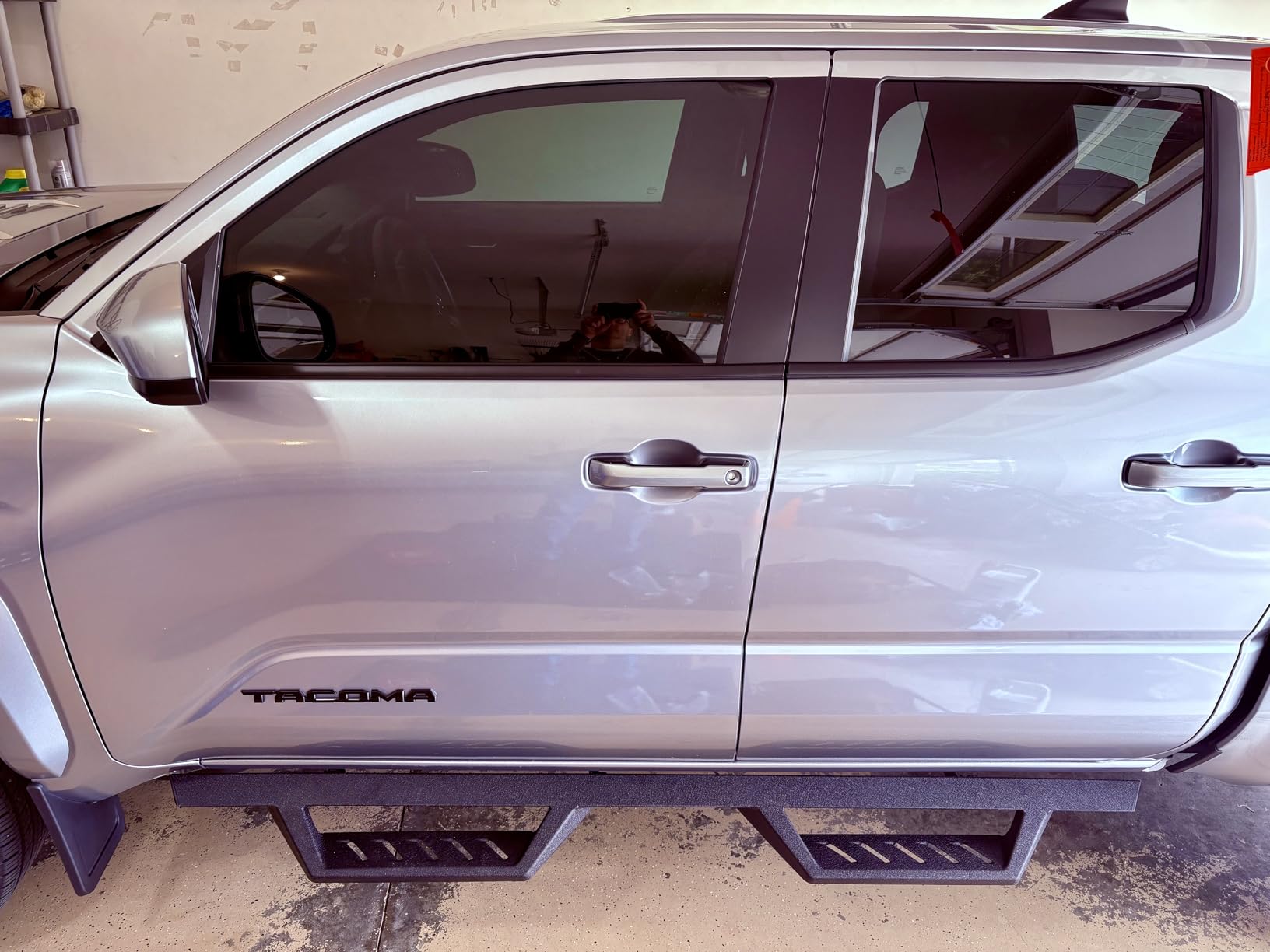 Tyger Auto LanderX Running Board Compatible with 2024-2026 Toyota Tacoma (Fits Hybrid) | Double Cab | TG-LX3T84208 | Drop Step Side Step Rail Nerf Bars customer photo 1