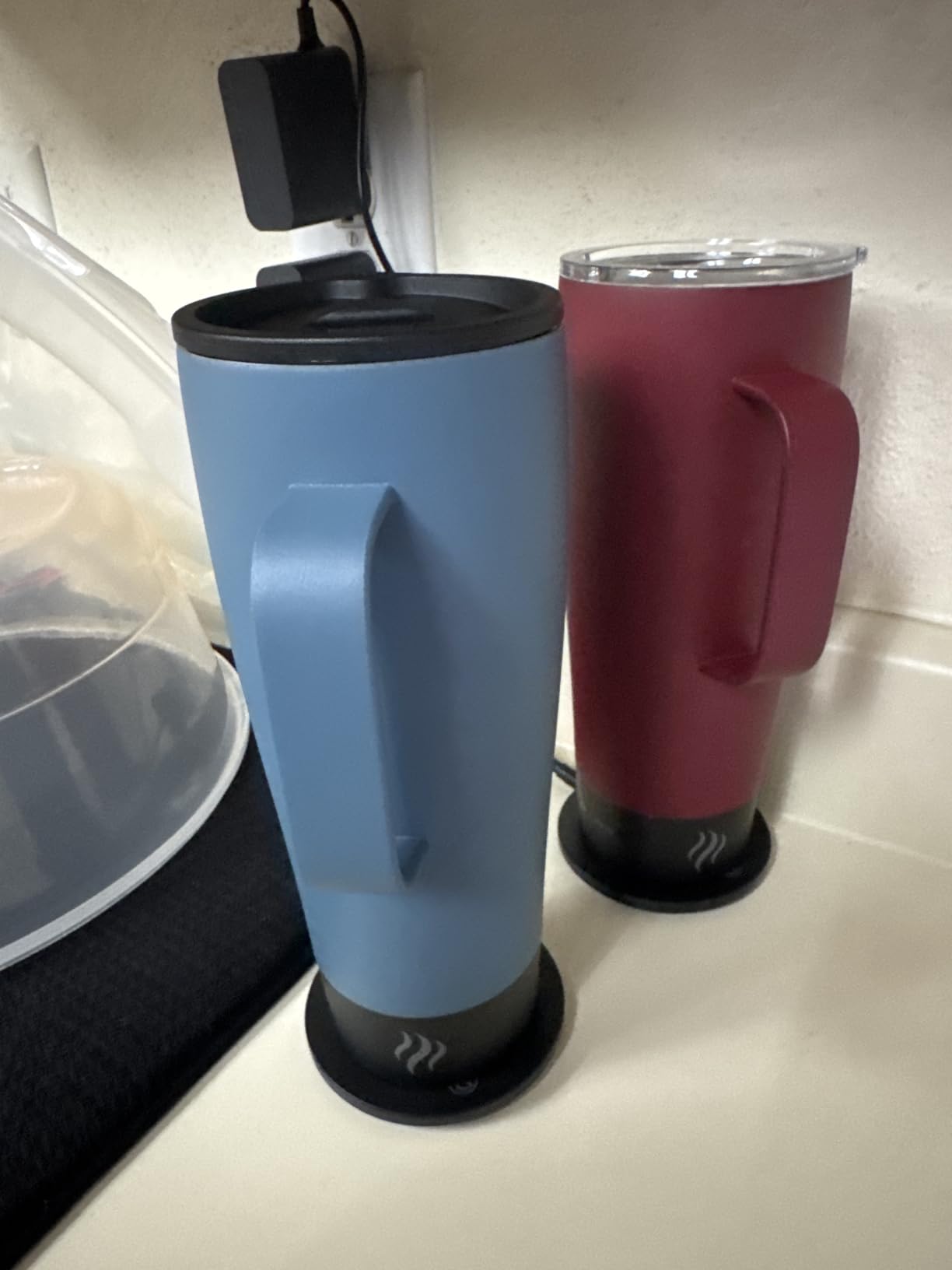 Nextmug Plus (Black - 18 oz.) Temperature-Controlled, Self-Heating Mug - No App, Long-Lasting Battery for Work & Study, Great Gift for Coffee Lovers customer photo 1