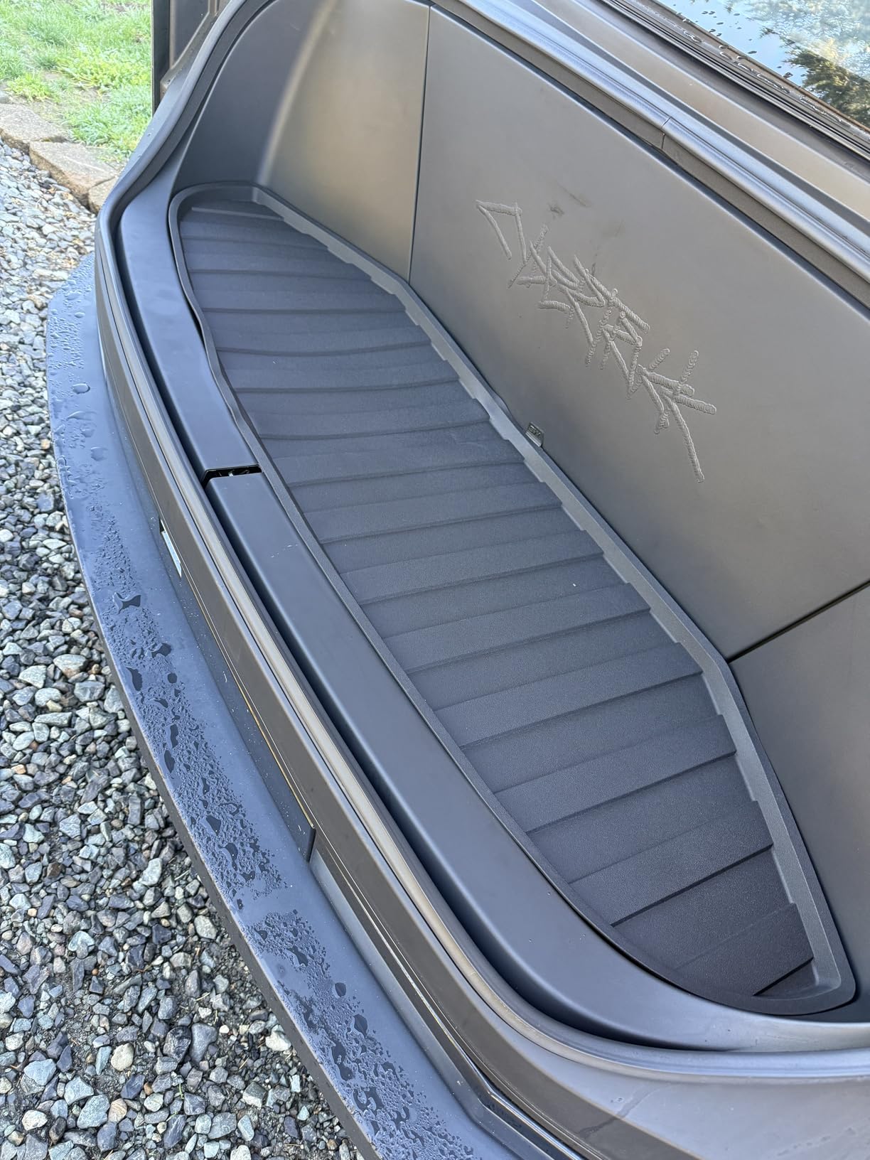 3W Floor Mats Set for Tesla Cybertruck 2023-2026, All Weather Protection Waterproof Frunk & Rear Cargo Liners, Custom TPE Cargo Trunk Accessories Mats customer photo 1
