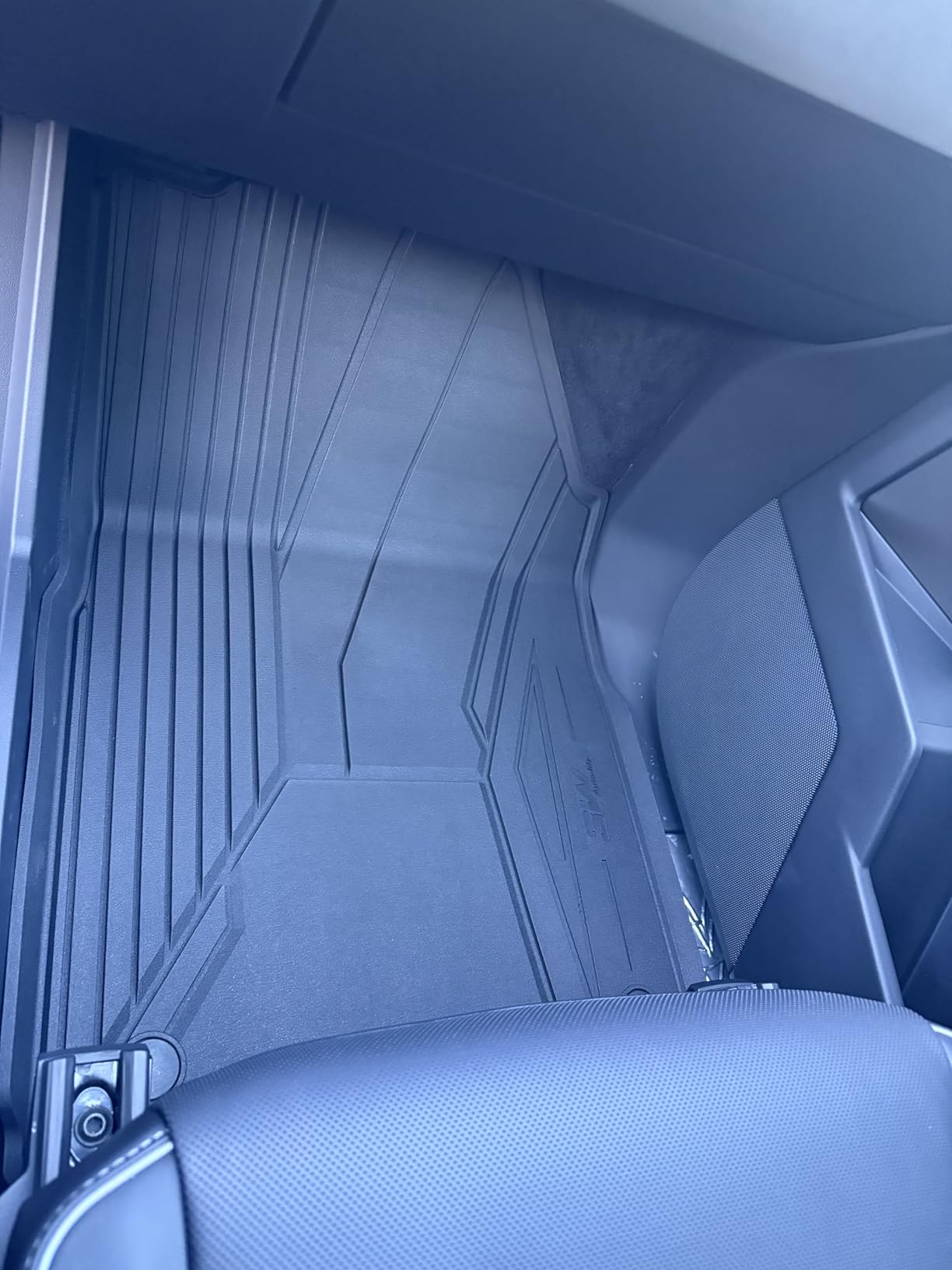 3W Floor Mats Set for Tesla Cybertruck 2023-2026, All Weather Protection Waterproof Frunk & Rear Cargo Liners, Custom TPE Cargo Trunk Accessories Mats customer photo 2
