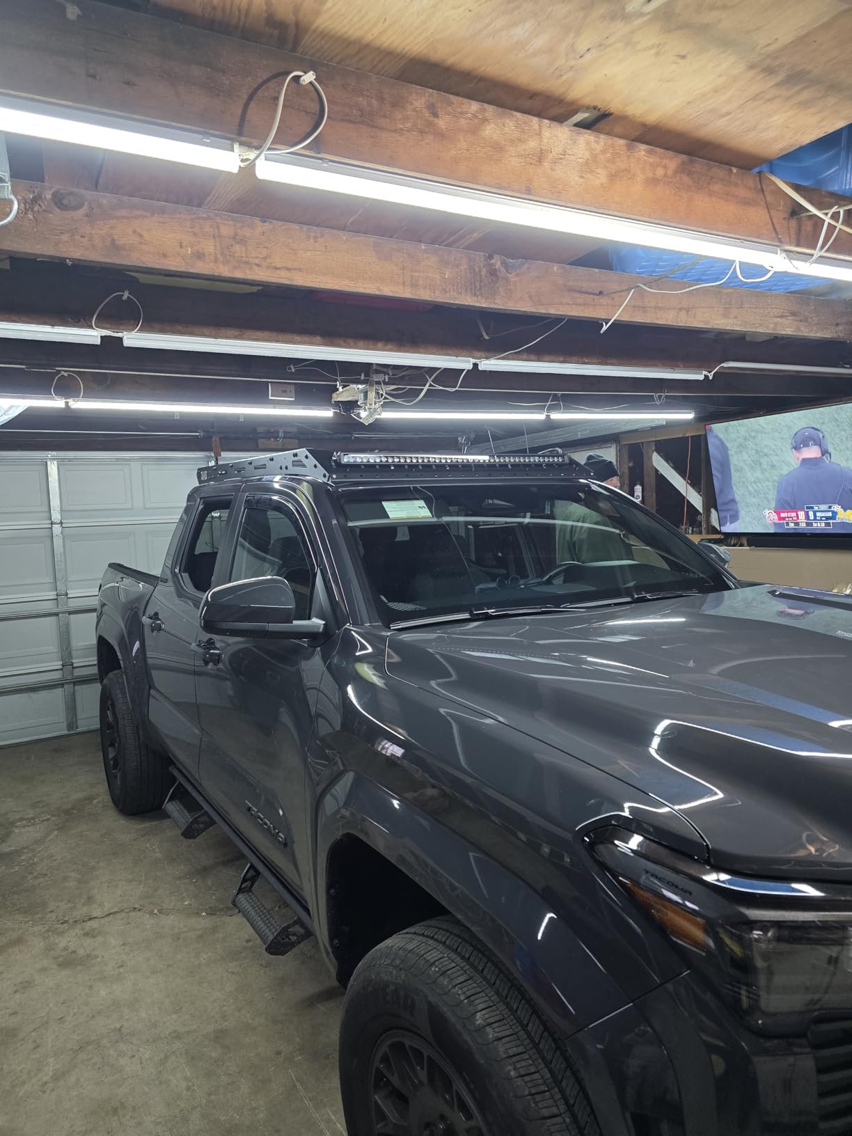 Top Heavy Duty Roof Rack for Fourth Generation 2024 2025 2026 Tacoma Double Cab 4 Door Pickup | Multi-Function | Rust Resistant Powder Coated | No Drilling Installation customer photo 1
