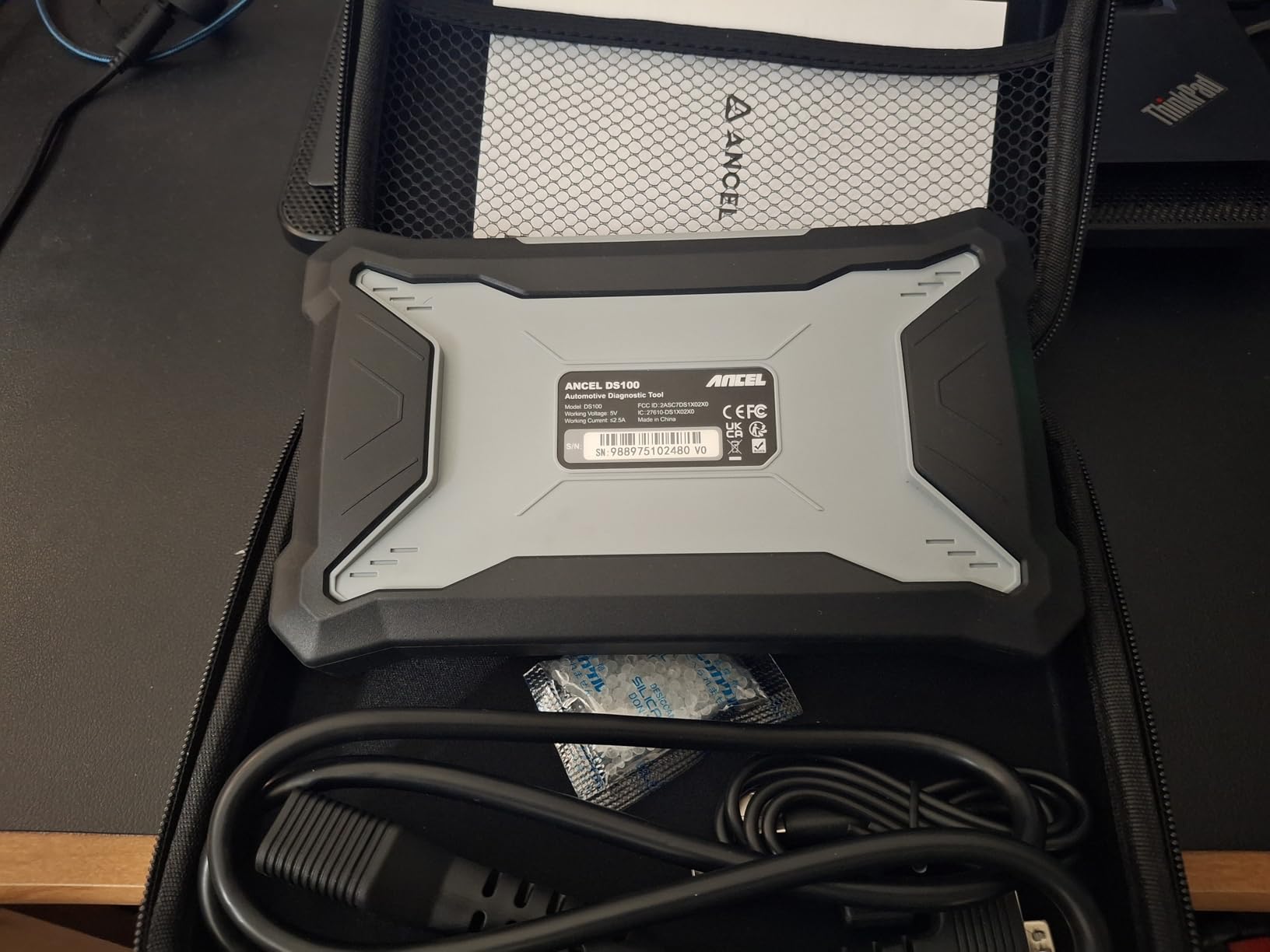 ANCEL DS100 OBD2 Scanner: Fix Check Engine, ABS, SRS & Transmission Issues with 7 Resets (Oil/Brake/BMS/SAS/ABS Bleeding/Throttle/Gear Learning), Lifetime Updates, Code Reader for All Cars 1996+ customer photo 2