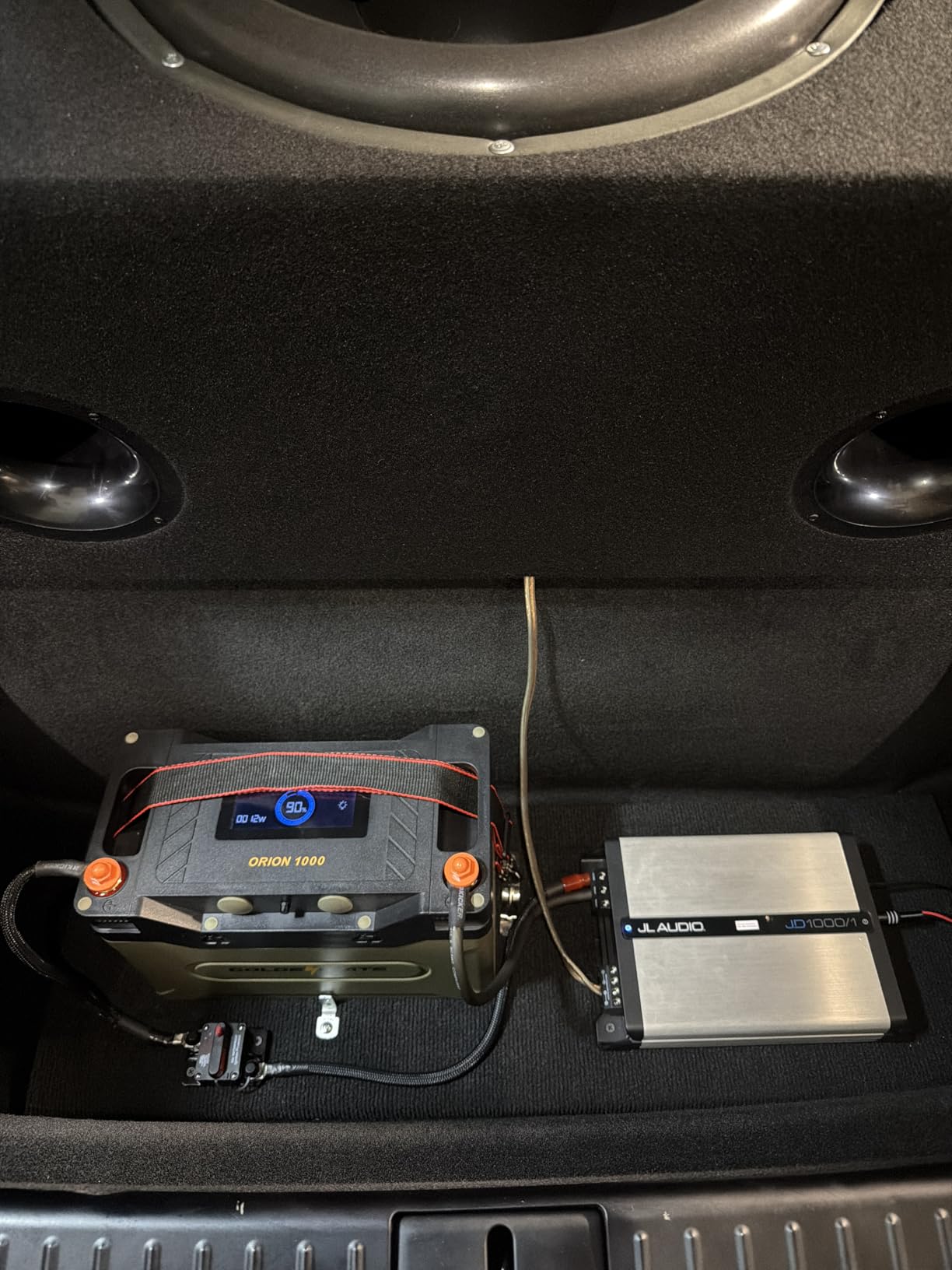 GOLDENMATE 12V 100Ah Group 31 Bluetooth LiFePO4 Battery, IP67 Waterproof Lithium Battery, 5000+ Deep Cycles, Built-in 100A BMS, Perfect for RV, Solar System, Marine, Trolling Motor, Off-Grid Setups customer photo 2